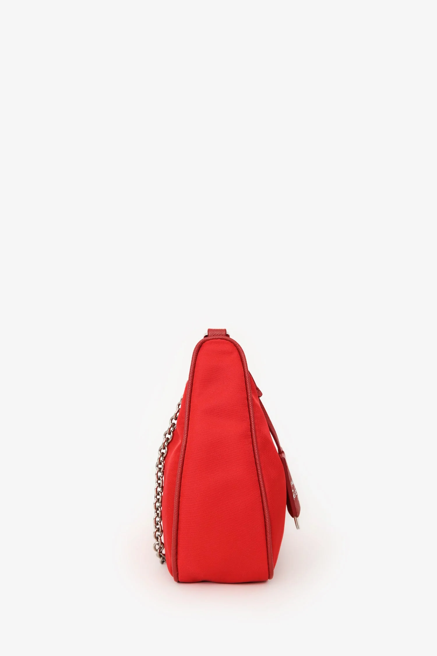 Prada Red Re-Nylon Re-Edition 2005 Bag With Strap + Pouch - Image 3
