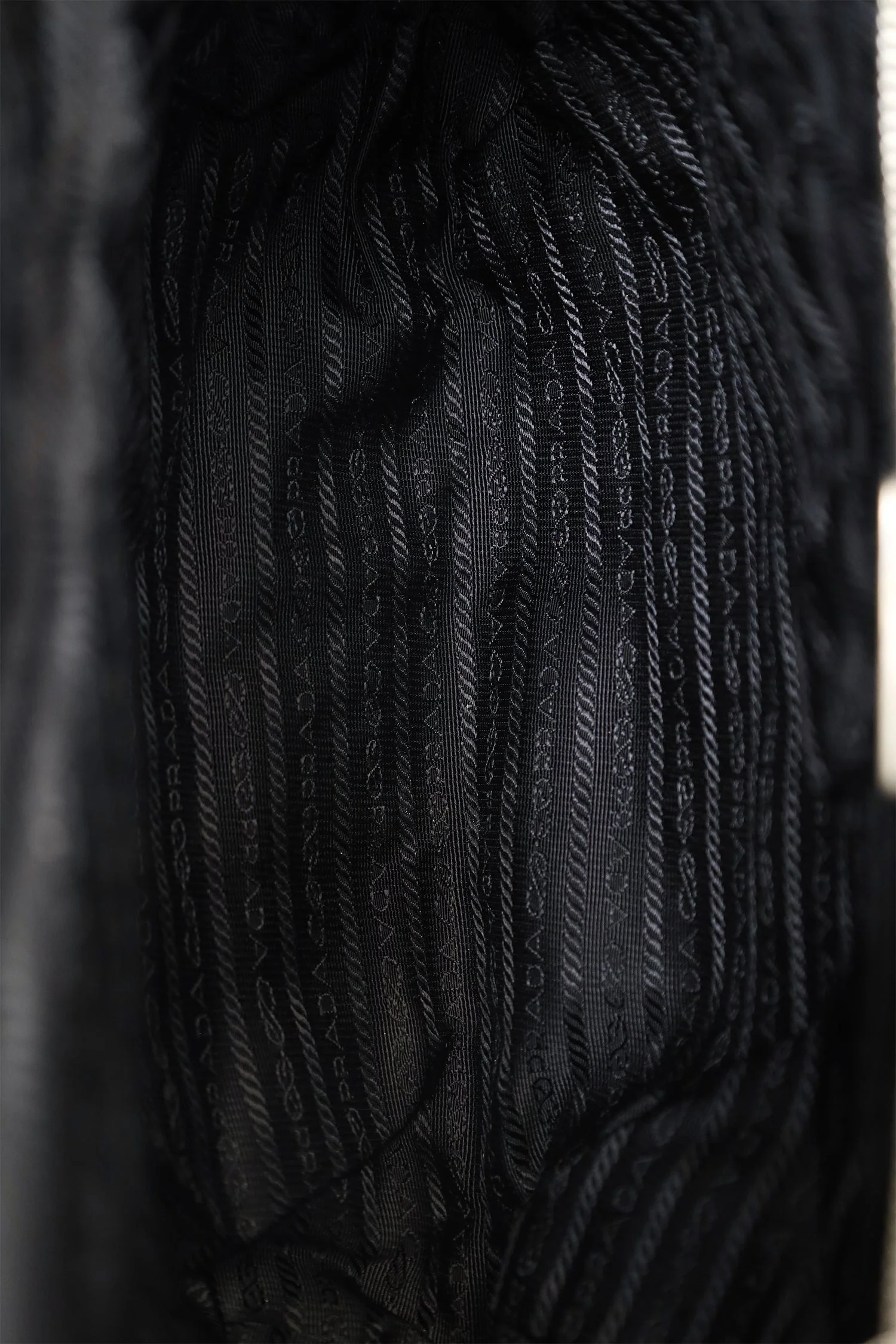 Prada Silver Leather Dressy Gaufre Bag - Image 6