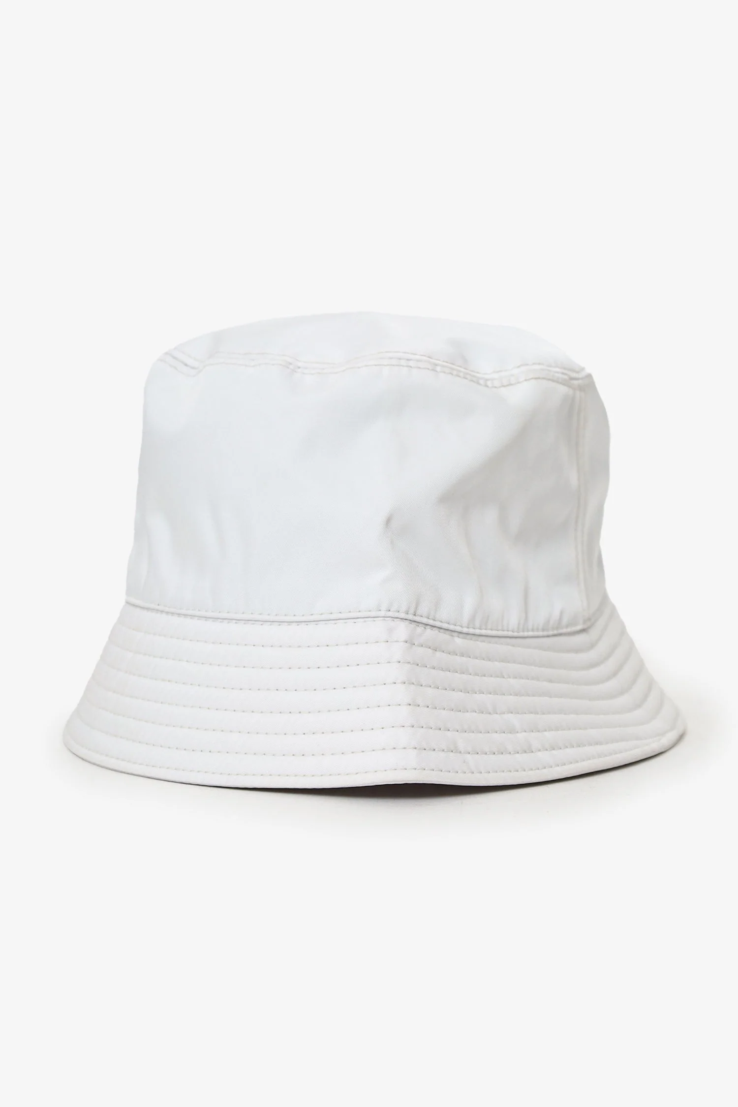 Prada White Nylon Bucket Hat Size S - Image 3