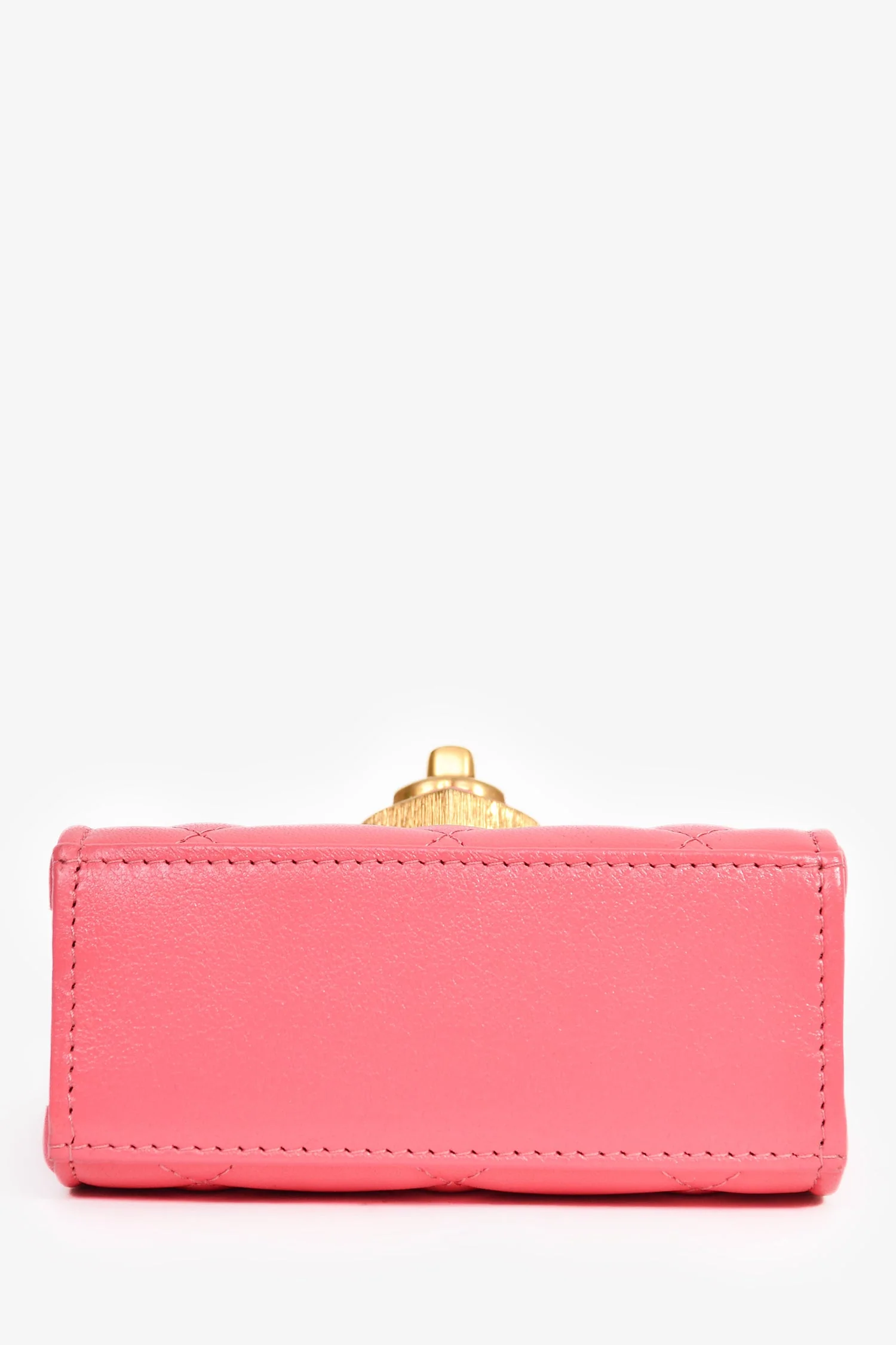 Pre-Loved 2022+ Chanel™ Pink Mini Coco Love Flap Bag - Image 5