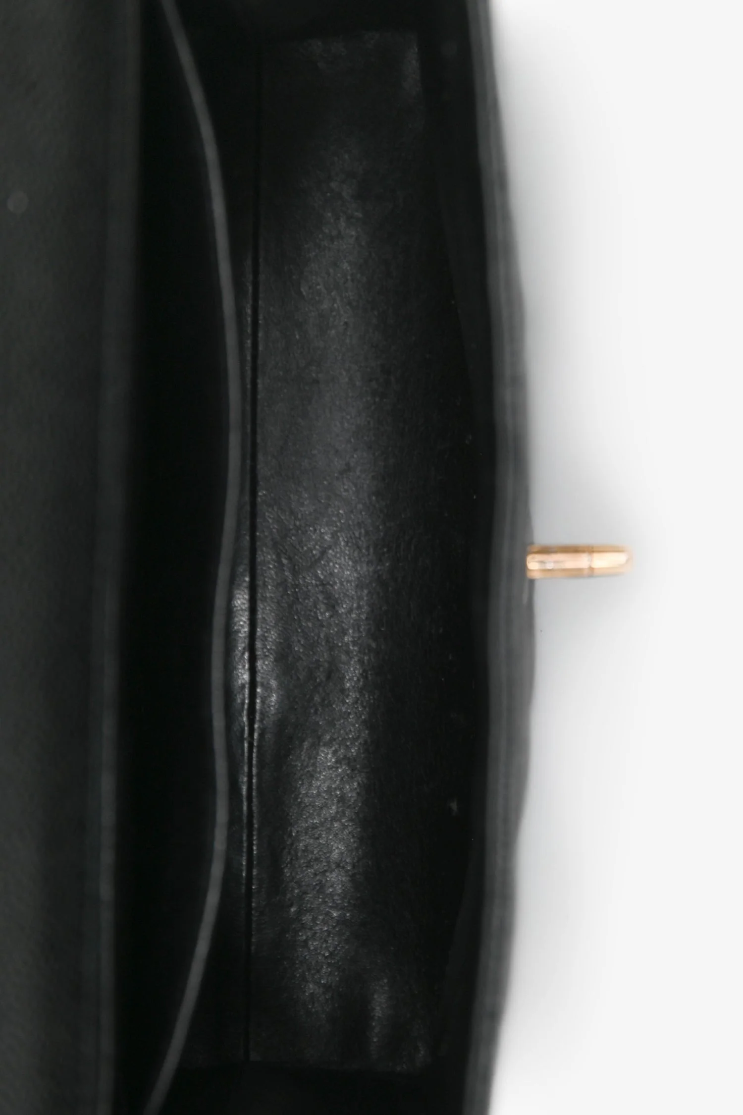 Pre-Loved Chanel™ 2002/03 Black Caviar Leather 'Kelly' Top Handle - Image 6