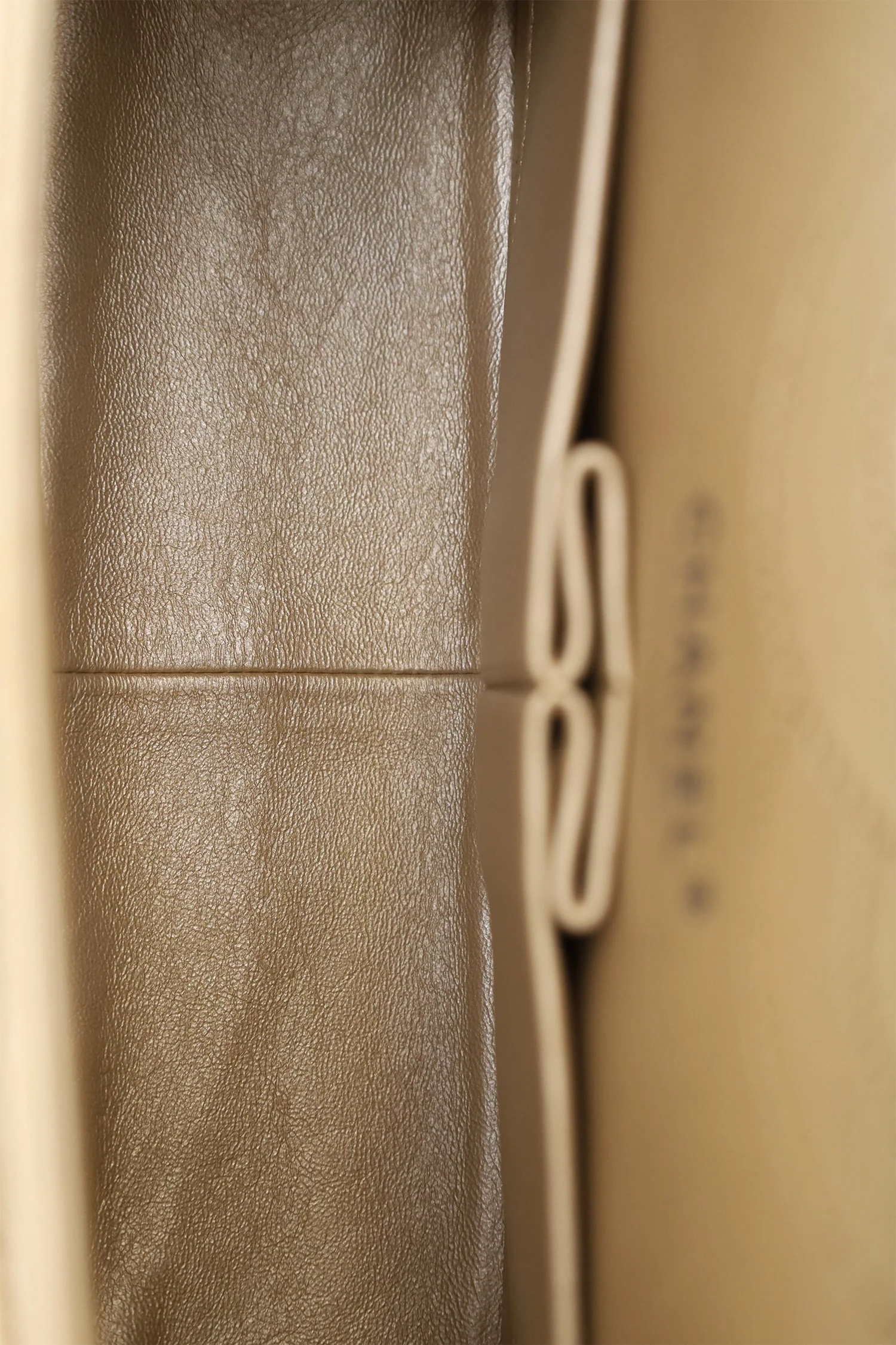 Pre-Loved Chanel™ 2012-13 Beige Metallic Aged Calfskin 2.55 Reissue Flap Bag - Image 7