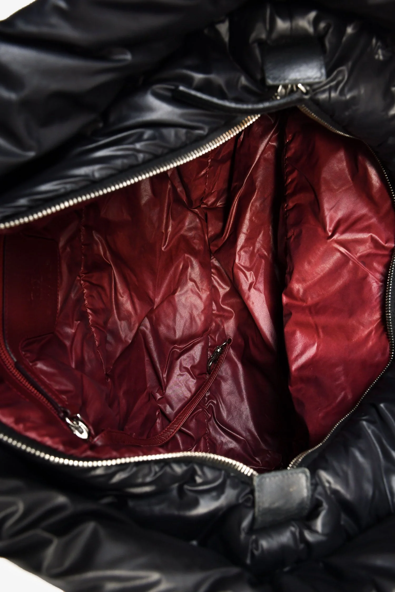 Pre-Loved Chanel™ 2013-14 Black Quilted Nylon Coco Cocoon Tote Bag - Image 6
