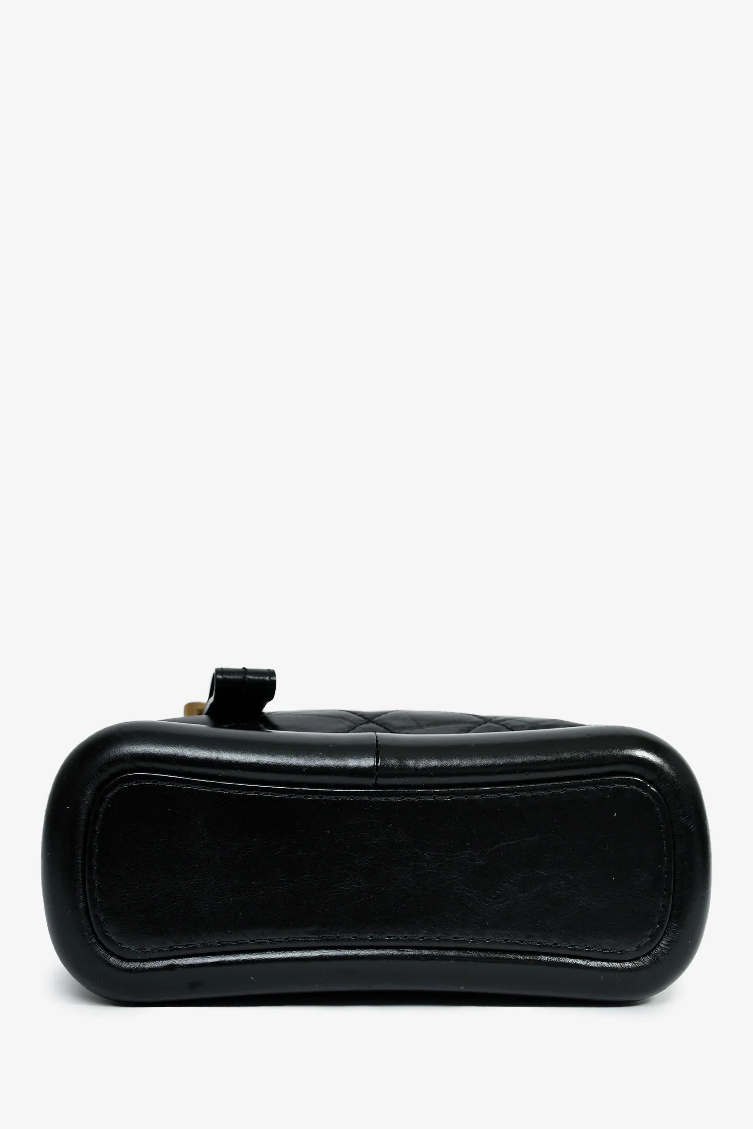 Pre-Loved Chanel™ 2018 Black Lambskin Leather Small Gabrielle Bag - Image 5