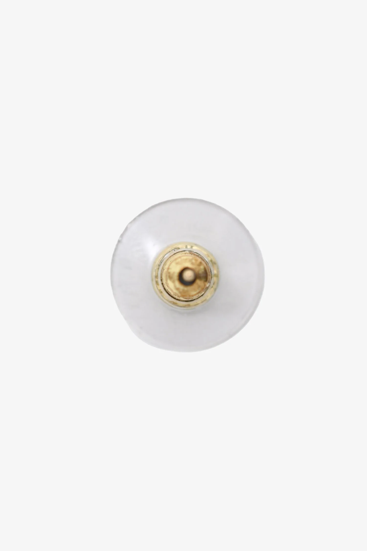 Pre-Loved Chanel™ 2023 Gold Tone Crystal CC Flower Earrings - Image 2