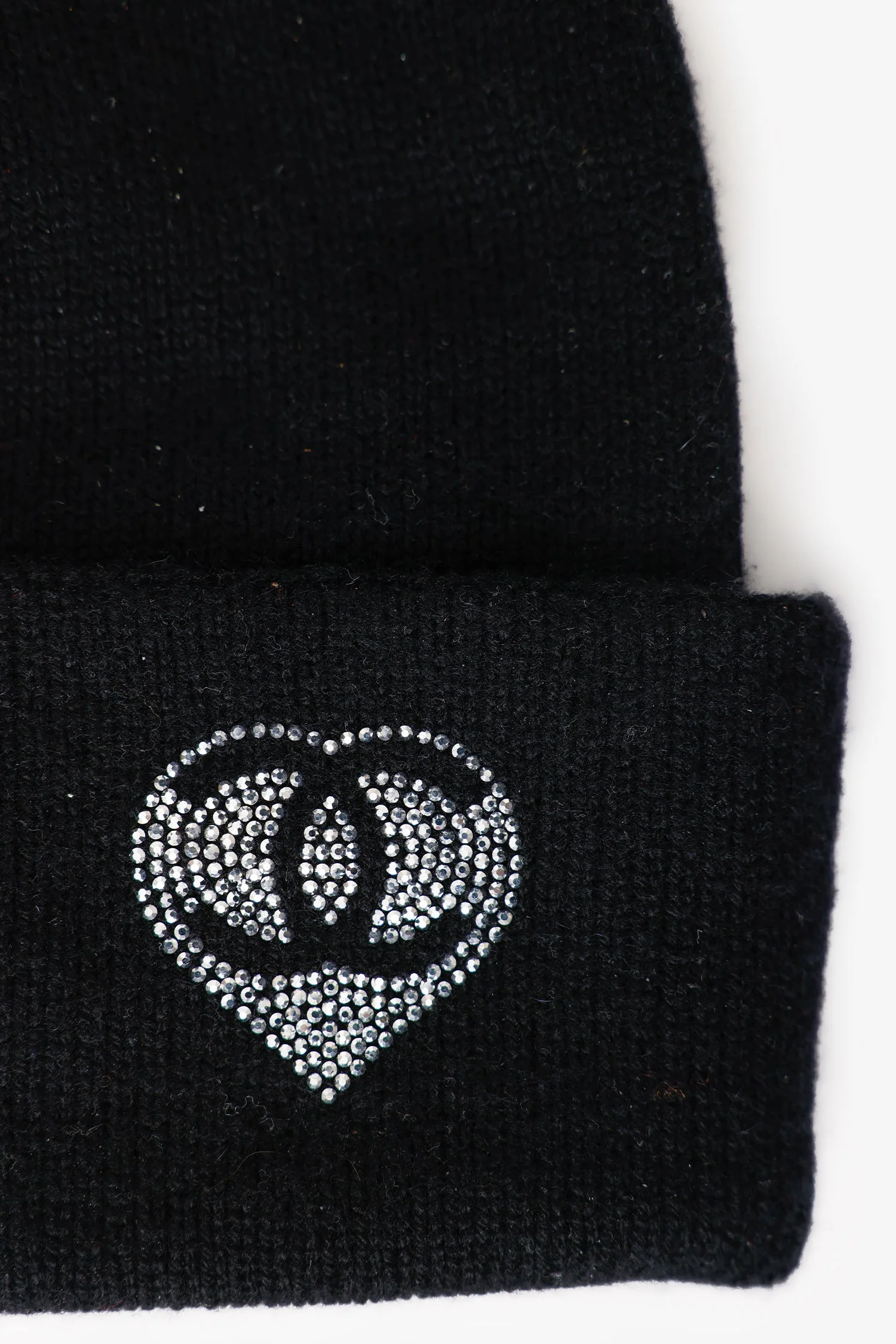 Pre-Loved Chanel™Black Cashmere Beanie - Image 3