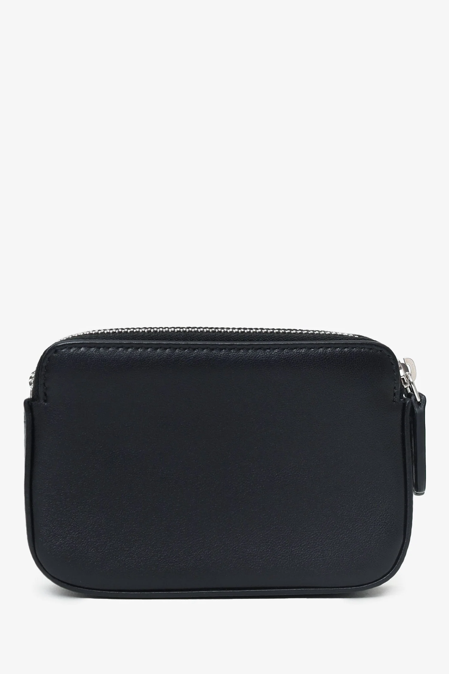 Pre-Loved Chanel™ Black Sequin Double Zip Clutch - Image 2