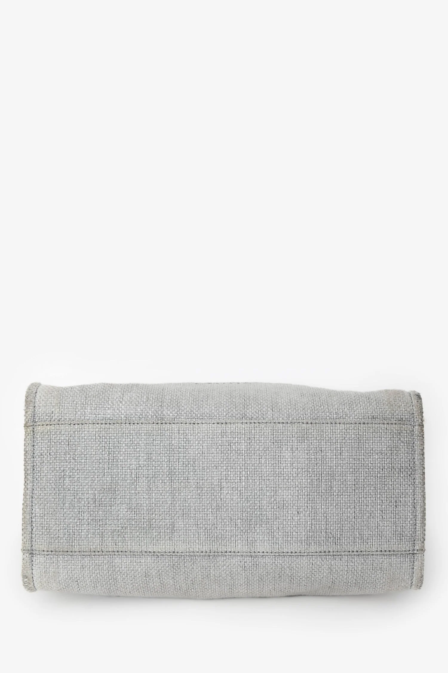 Pre-Loved Chanel™ Grey/Black Tweed/Leather 31 Rue Cambon Medium Deauville Tote Bag - Image 5