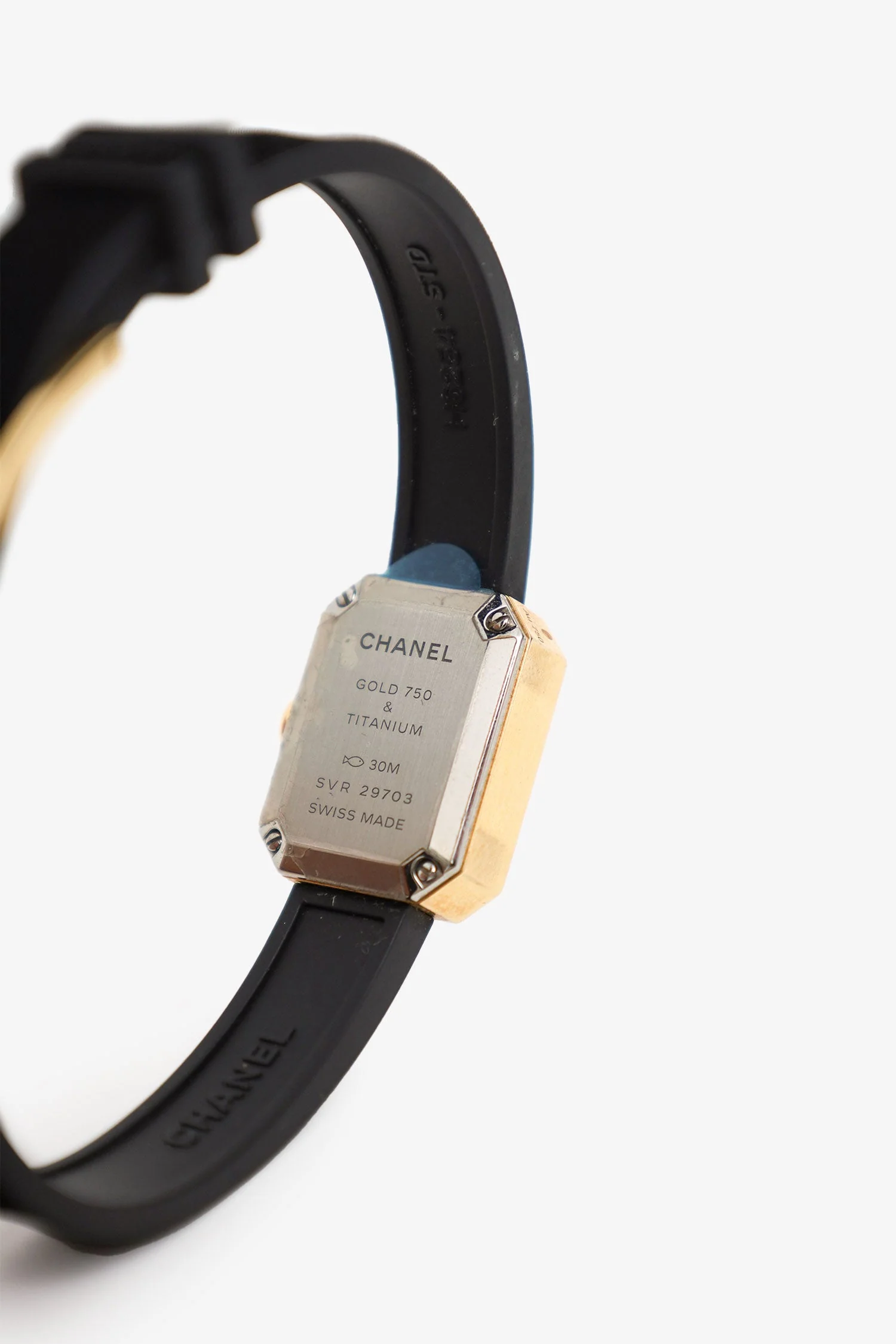 Pre-Loved Chanel™ Yellow Gold Première Ribbon Watch 20mm x 15mm - Image 6
