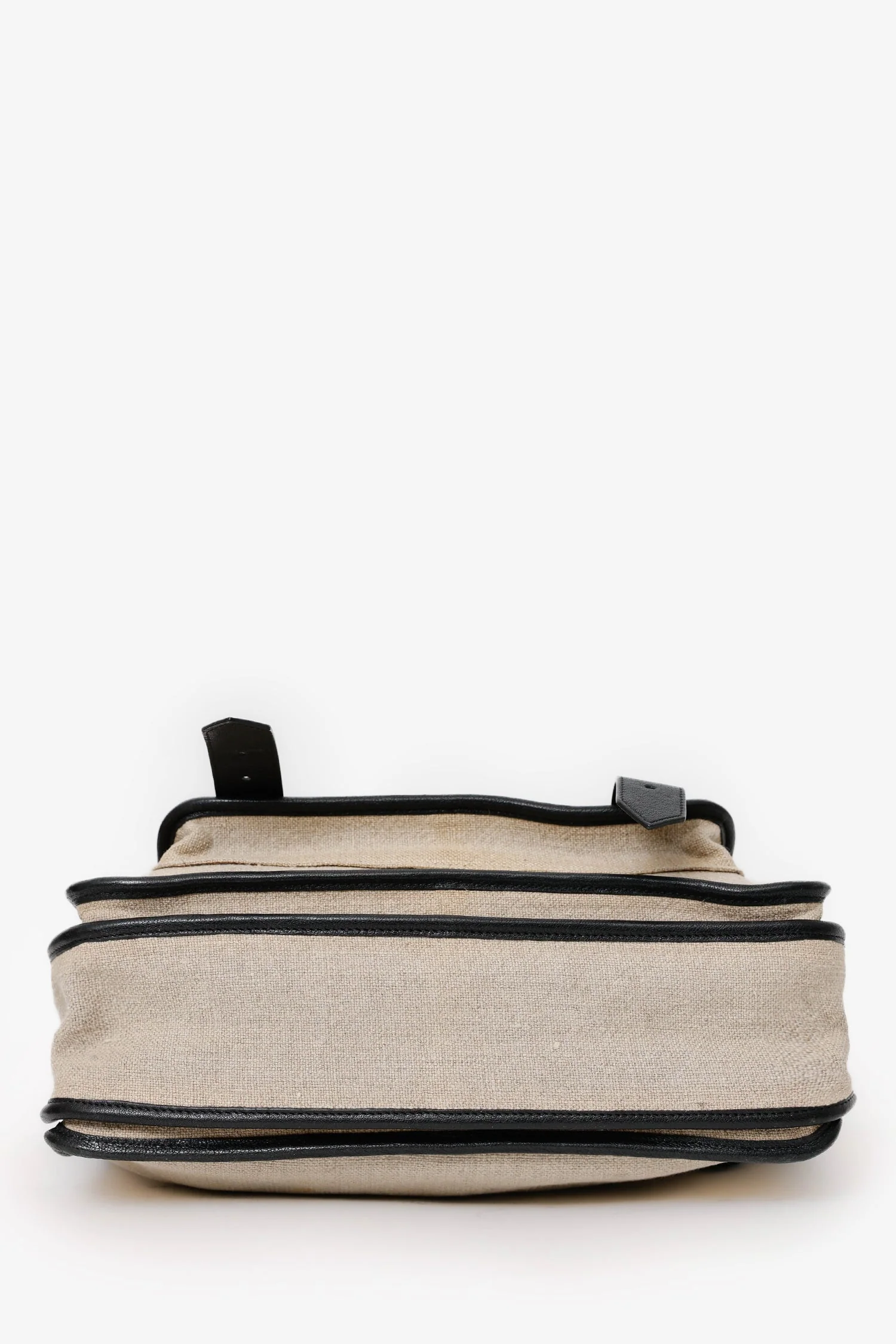 Proenza Schouler Beige/Black Canvas/Leather PS1 Medium Satchel Bag - Image 5