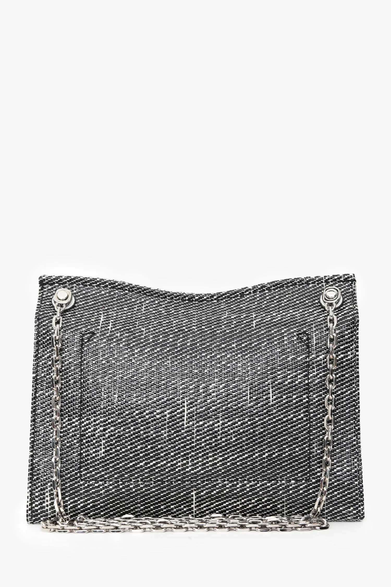 Proenza Schouler Grey Tweed Canvas Crossbody - Image 2