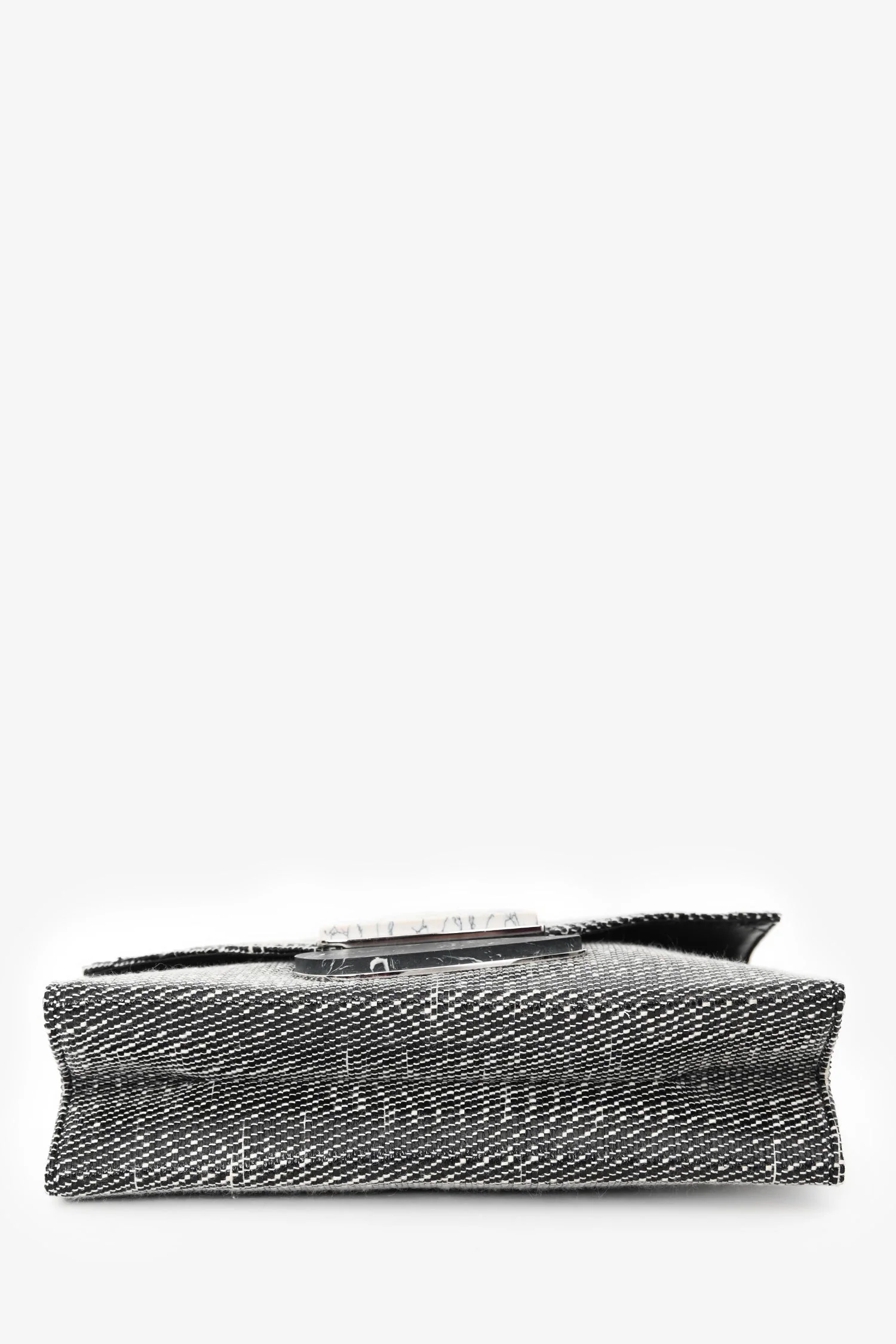 Proenza Schouler Grey Tweed Canvas Crossbody - Image 5