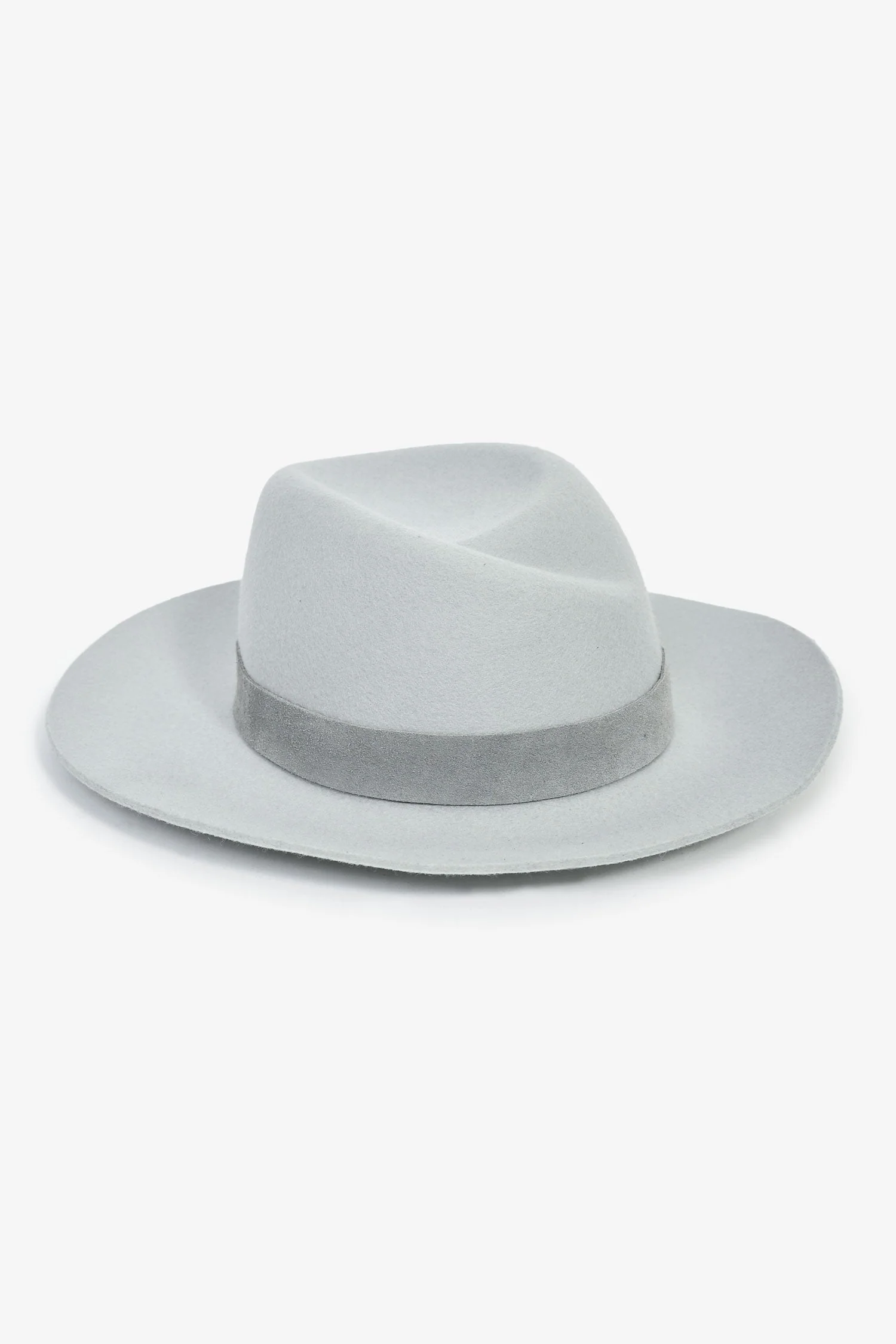 Rag & Bone Light Grey Felt 'Zoe' Fedora Size S - Image 2