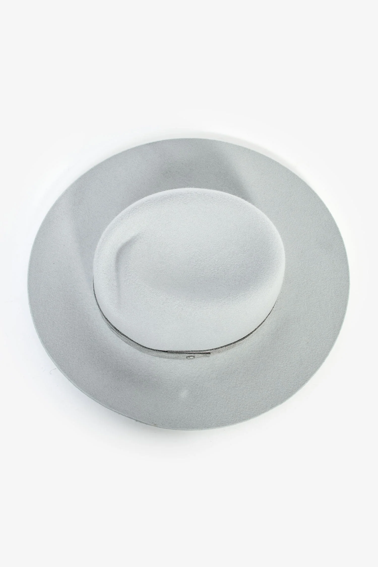 Rag & Bone Light Grey Felt 'Zoe' Fedora Size S - Image 4