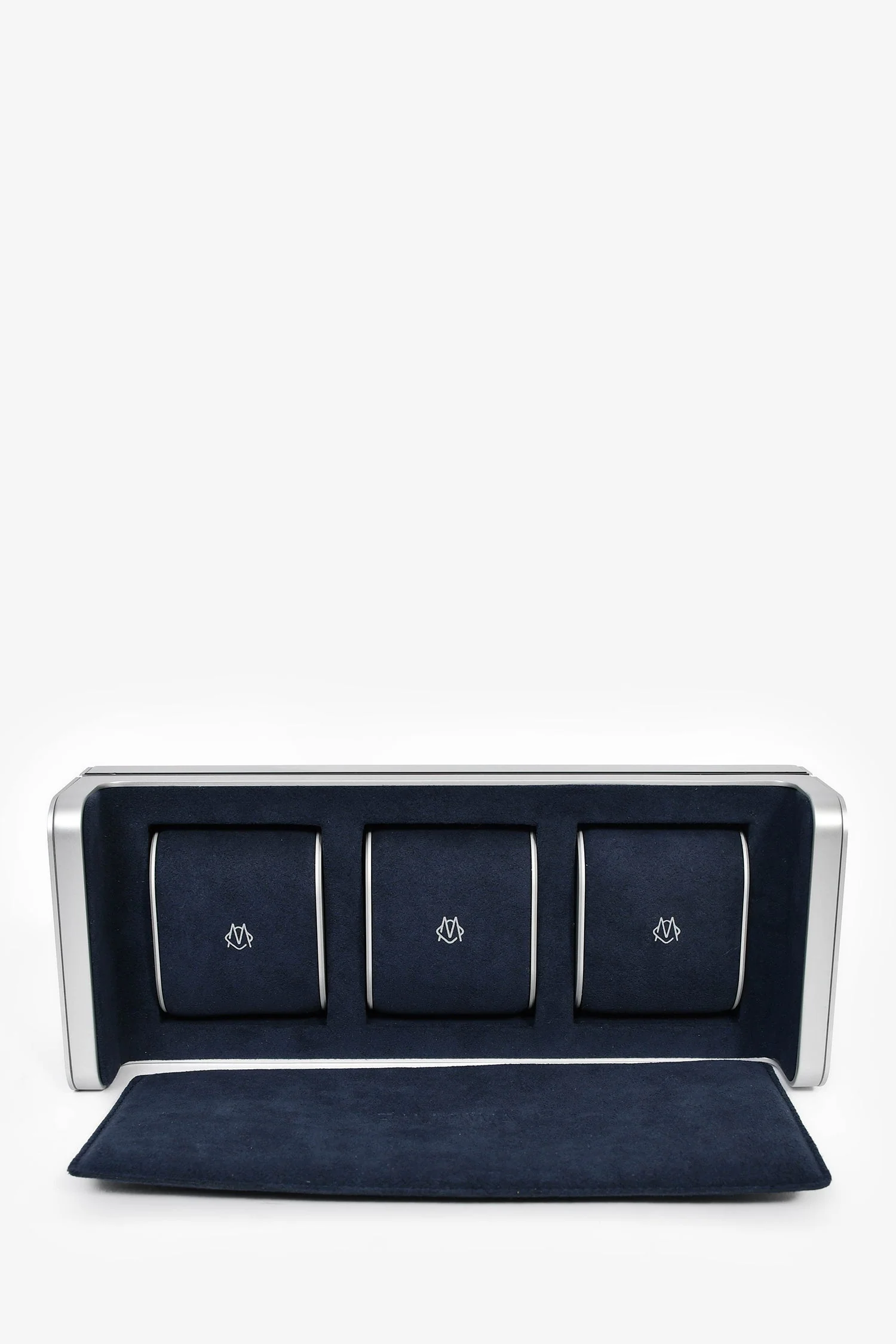 Rimowa Silver Tone Aluminum 3-Watch Case - Image 6
