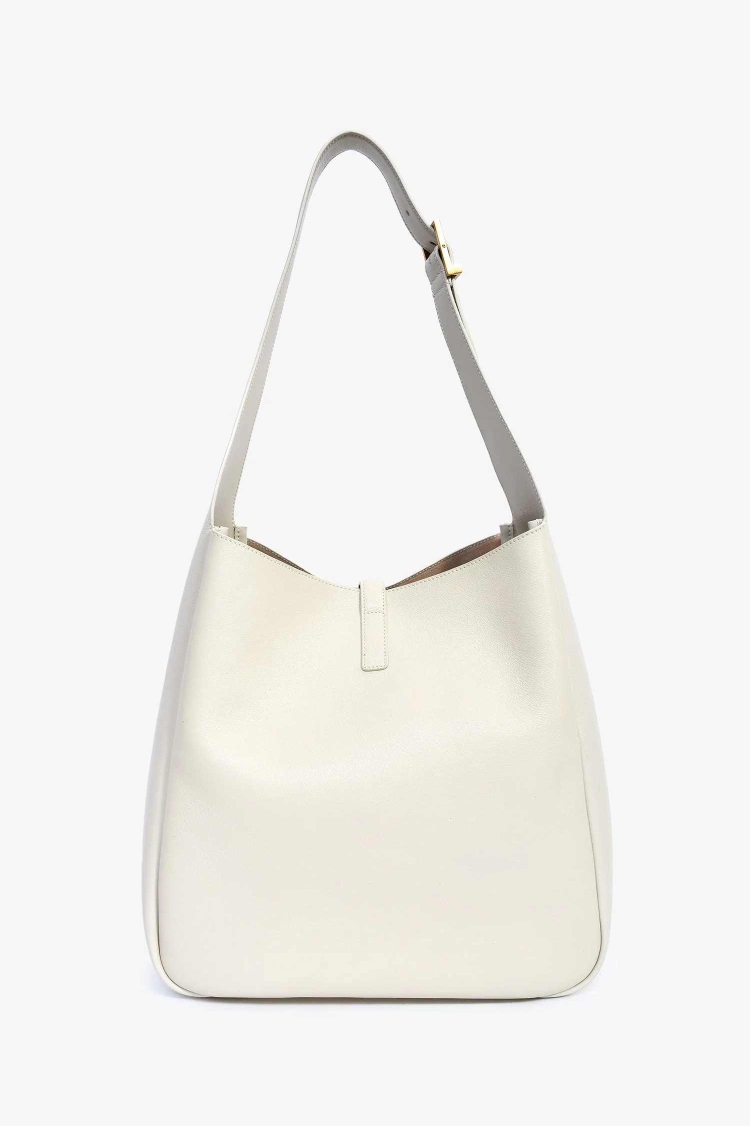 Saint Laurent 2024 White Leather 'Le 5 à 7' Shoulder Bag - Image 2