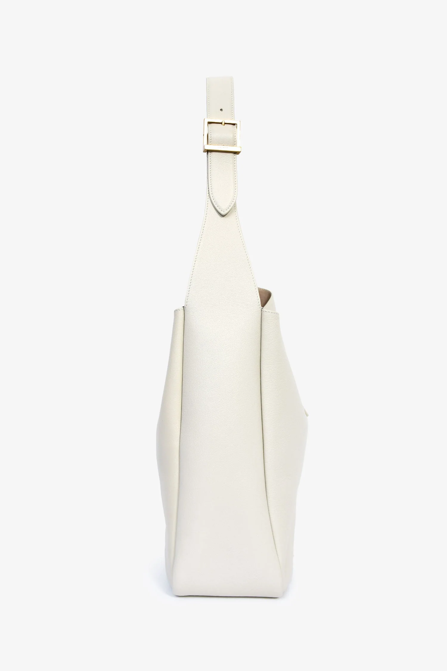 Saint Laurent 2024 White Leather 'Le 5 à 7' Shoulder Bag - Image 3