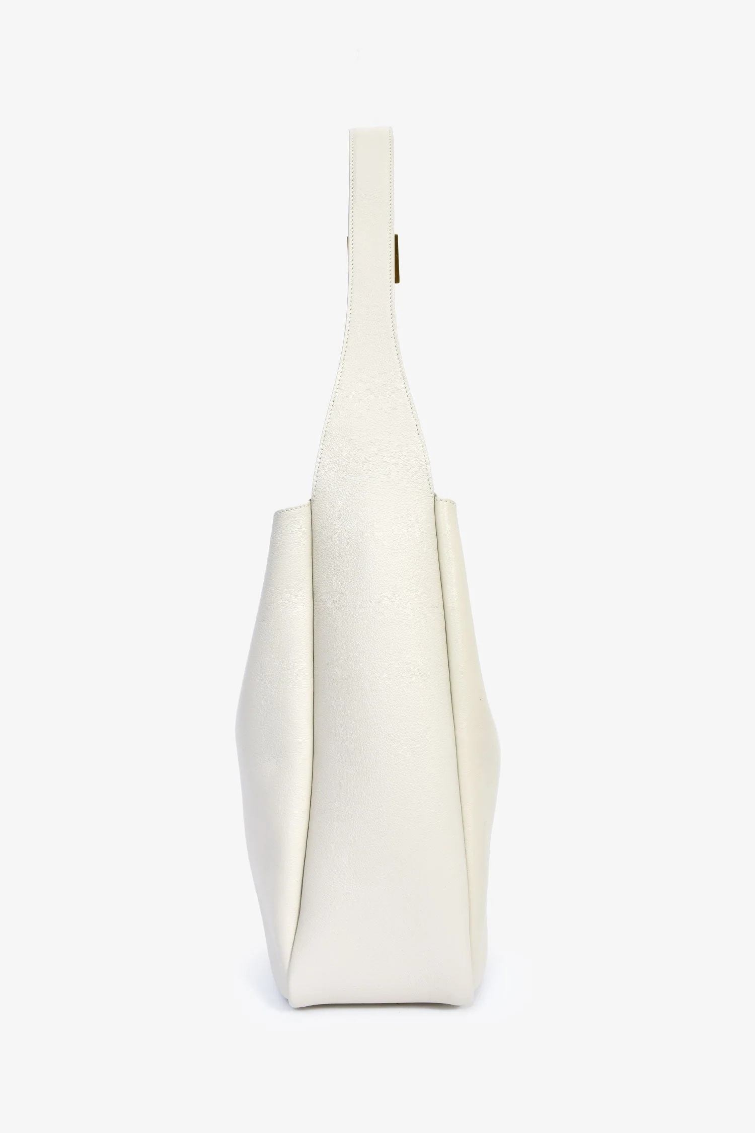 Saint Laurent 2024 White Leather 'Le 5 à 7' Shoulder Bag - Image 4