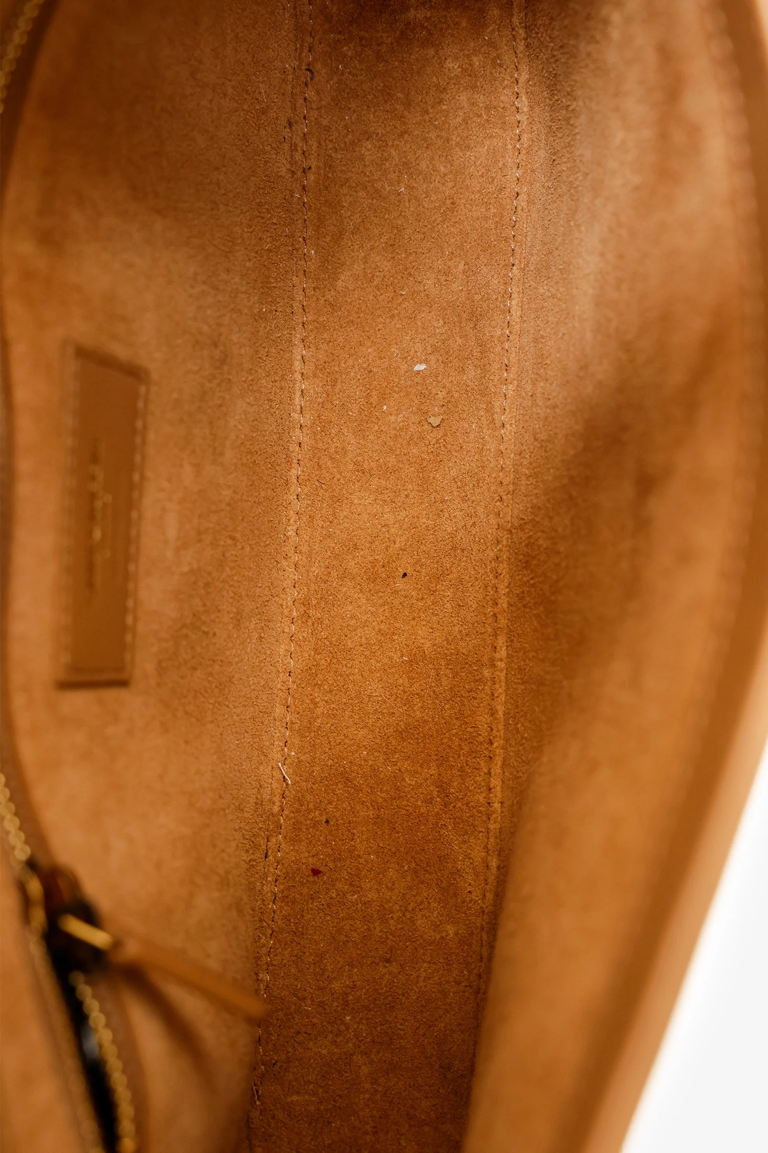 Saint Laurent Beige Leather 'Le 5 à 7' Shoulder Bag - Image 6