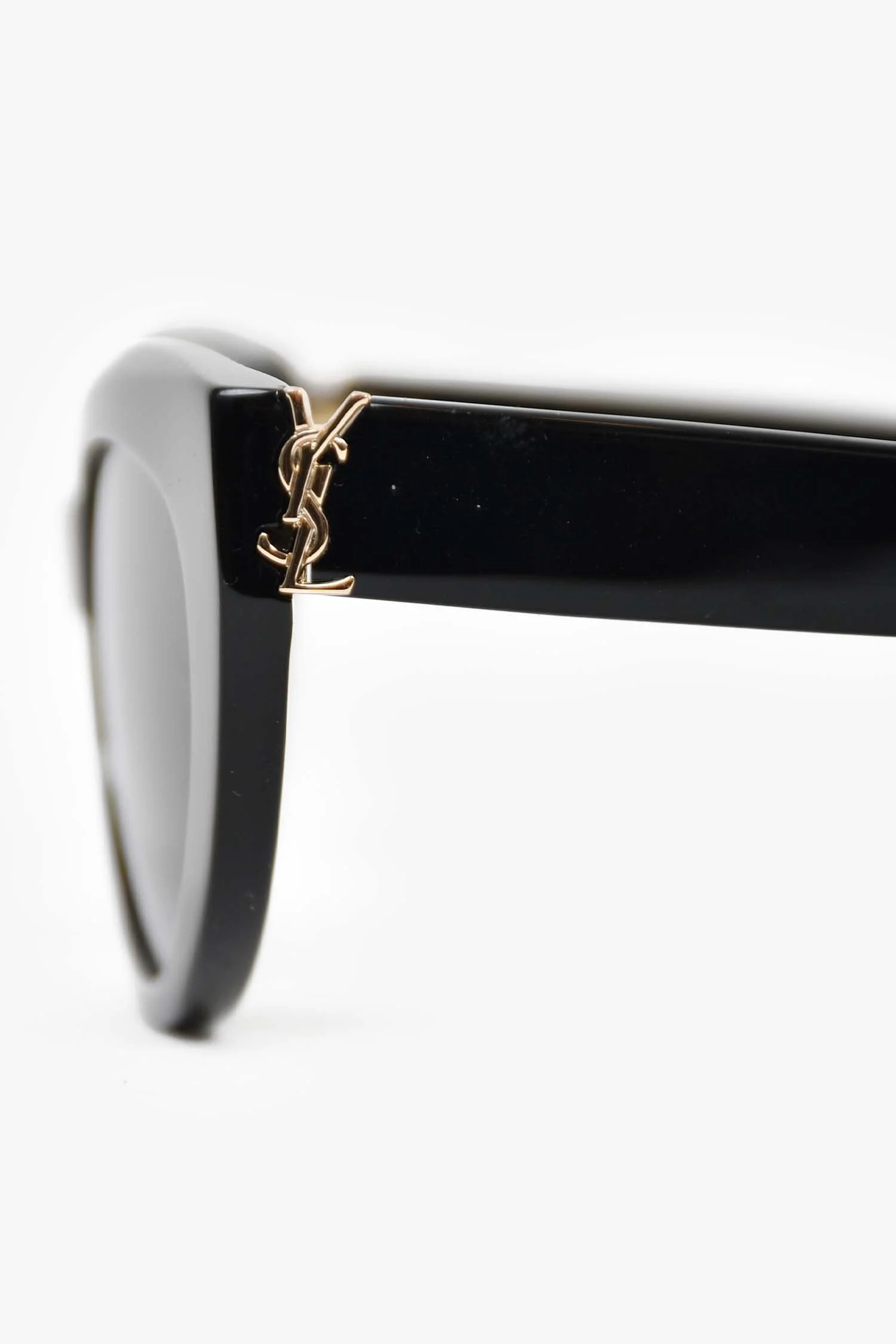 Saint Laurent Black Cat Eye Sunglasses - Image 4