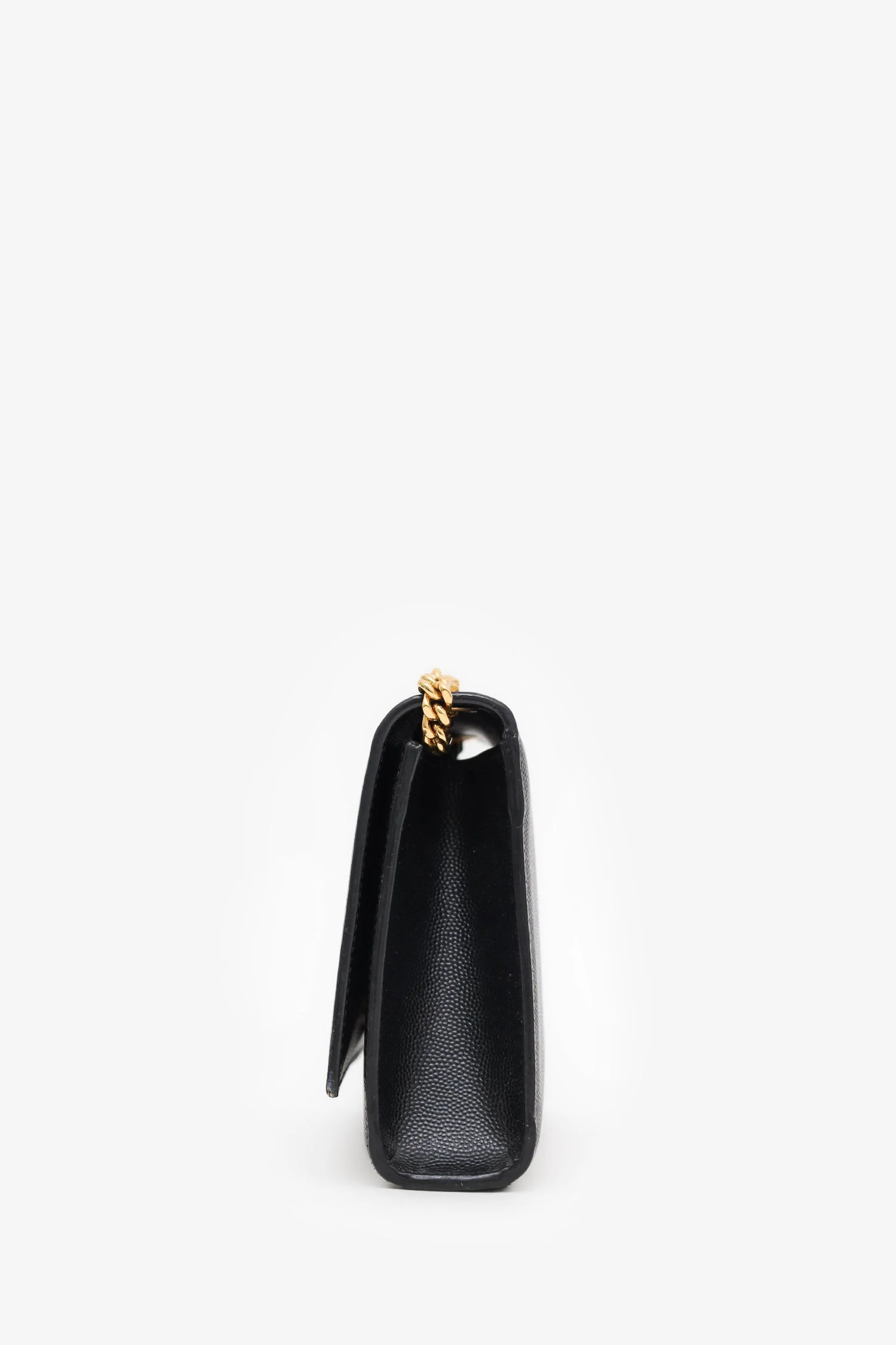 Saint Laurent Black Grained Leather Small Kate Bag - Image 4