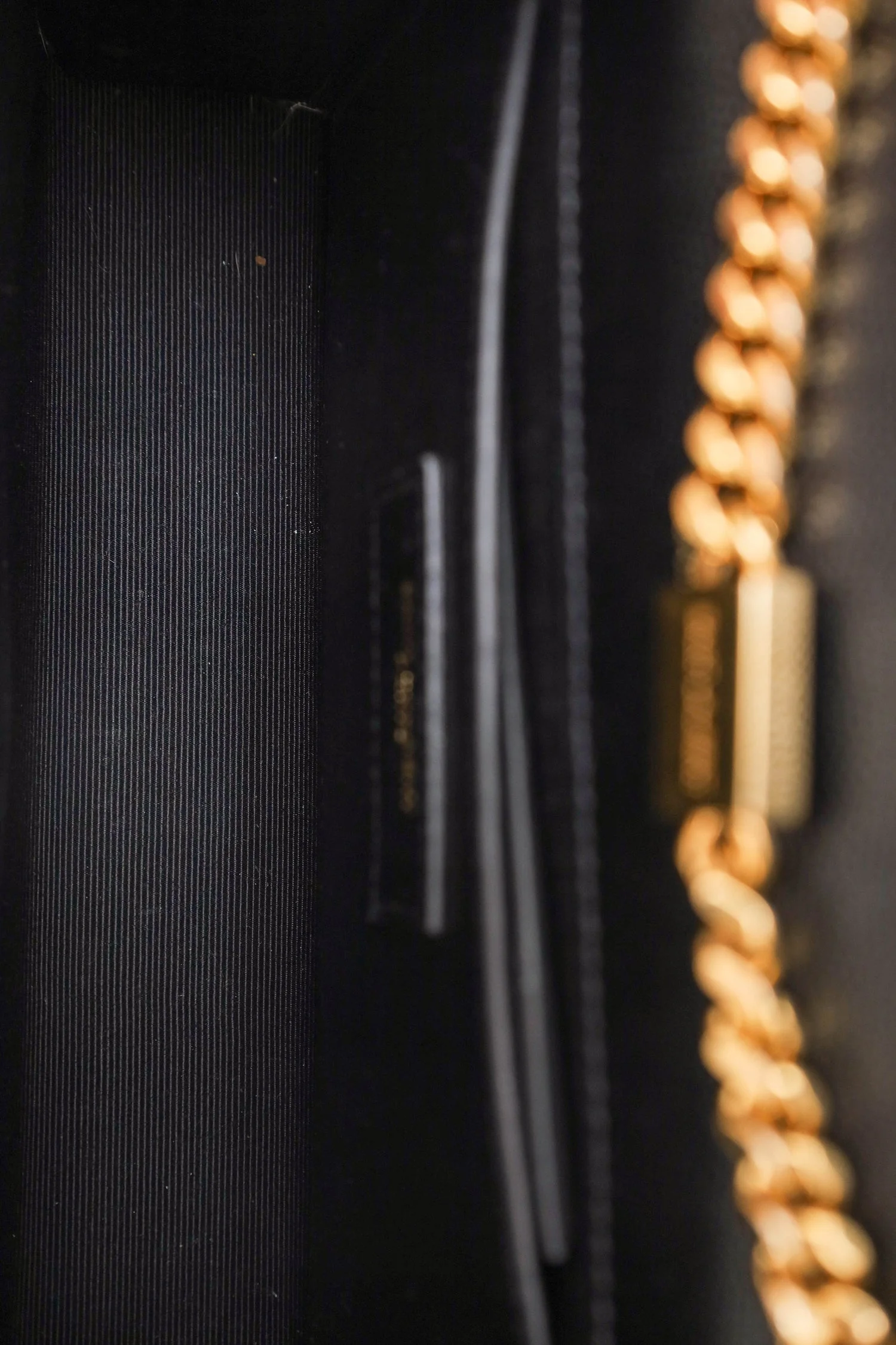 Saint Laurent Black Grained Leather Small Kate Bag - Image 7