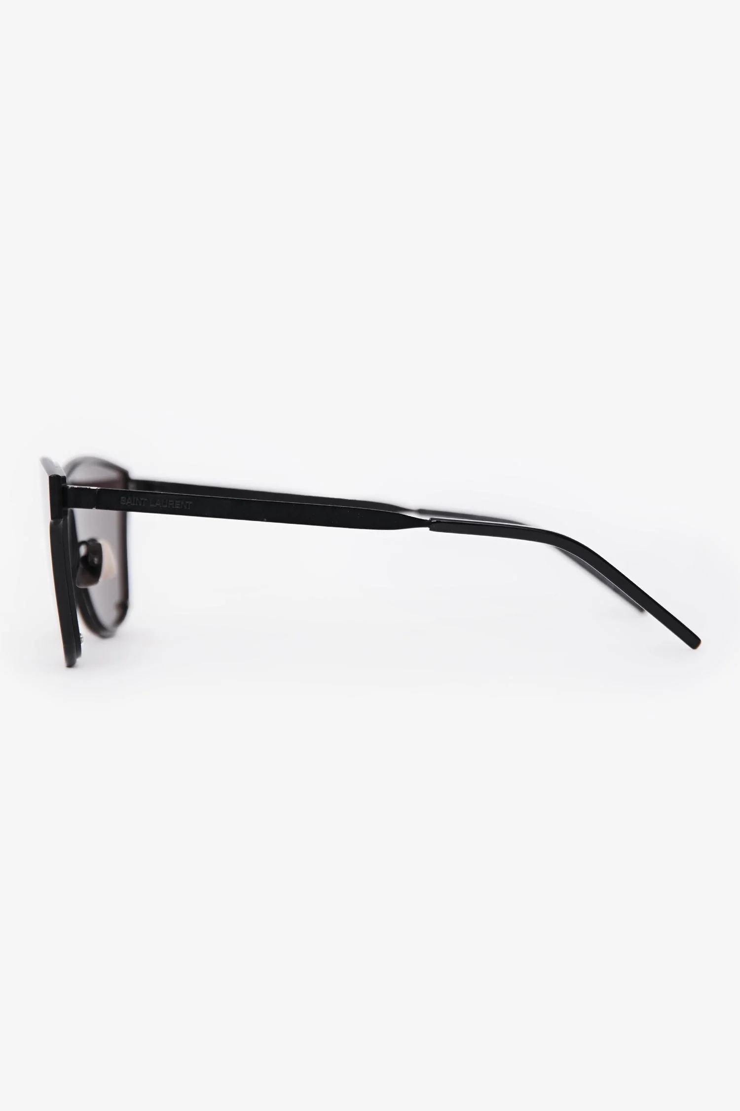 Saint Laurent Black 'Mask' Sunglasses - Image 3