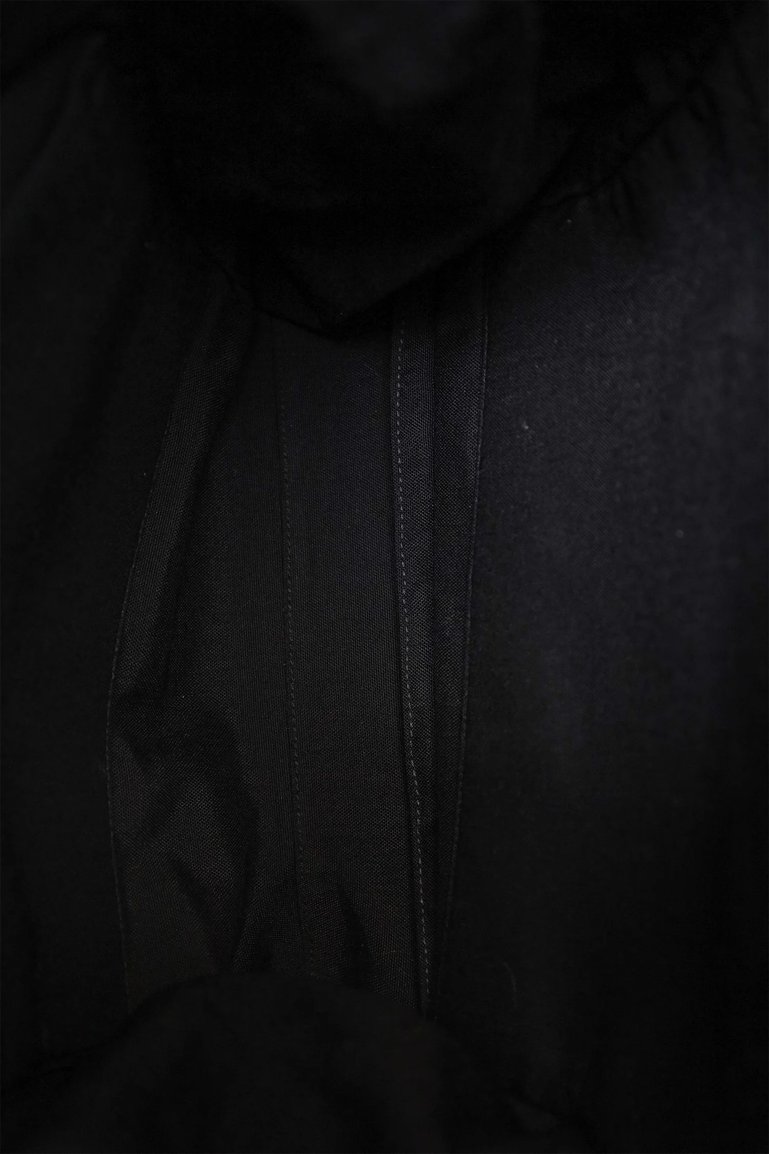 Saint Laurent Black Nylon/Leather Buckled Backpack - Image 7