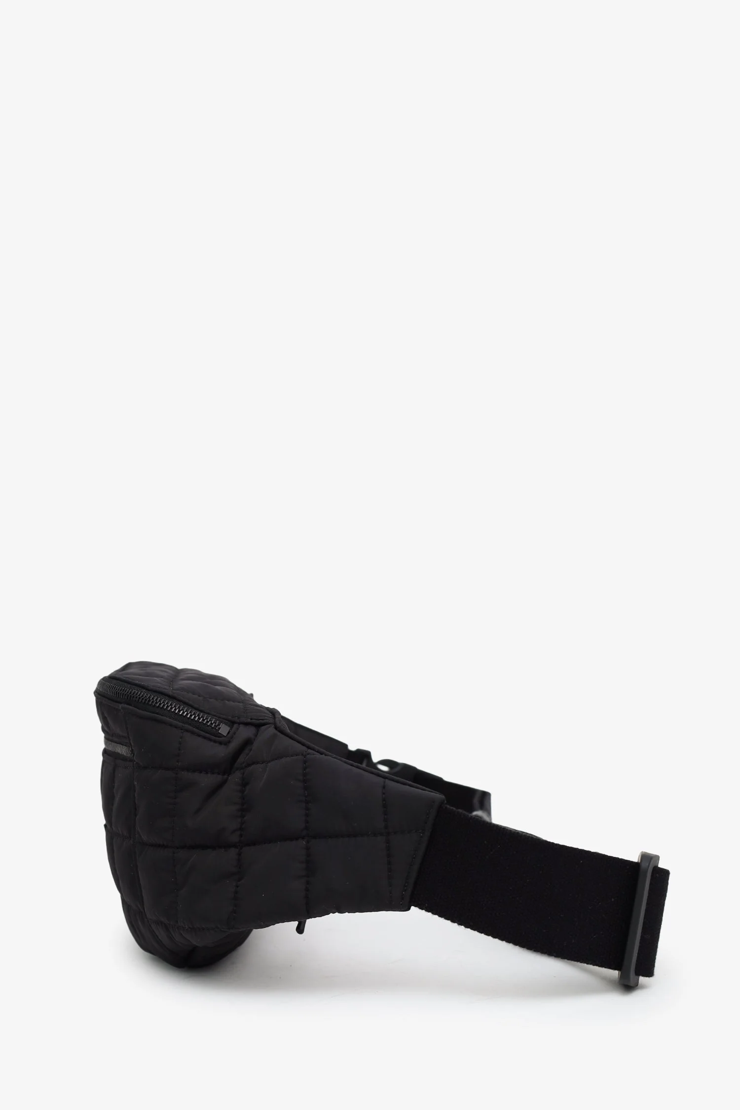 Saint Laurent Black Nylon Quilted Ysl Nuxx Bag - Image 3