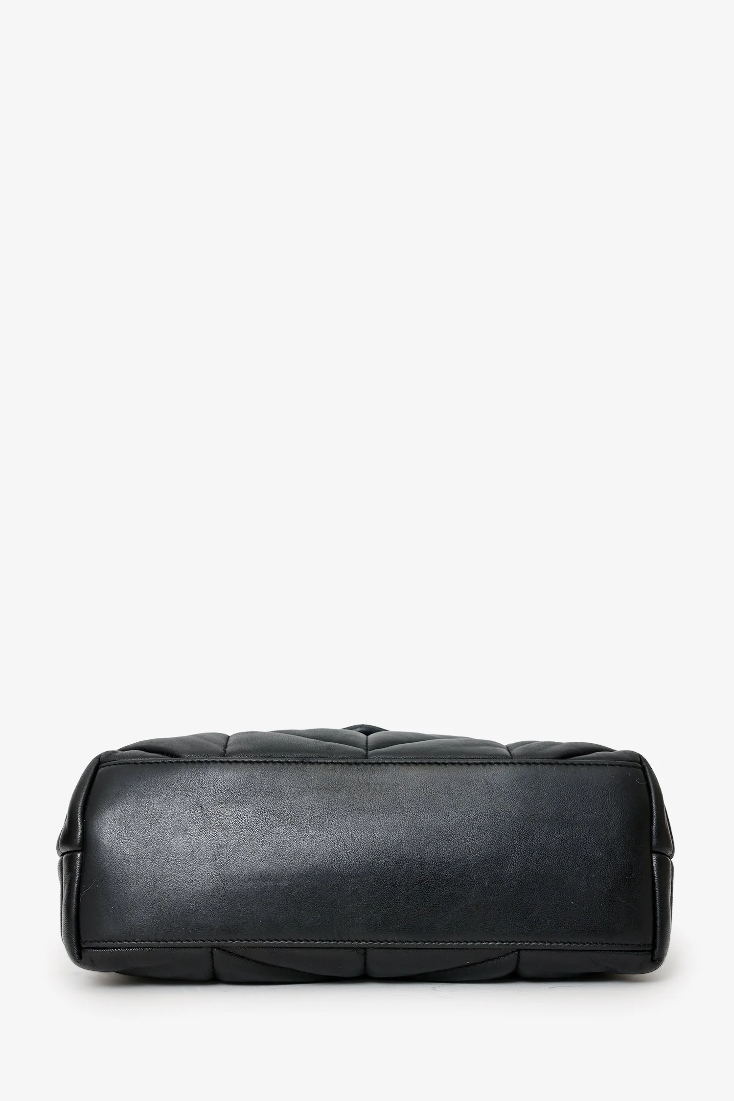 Saint Laurent Black Quilted Leather Small LouLou Puffer Shoulder Bag - Image 5