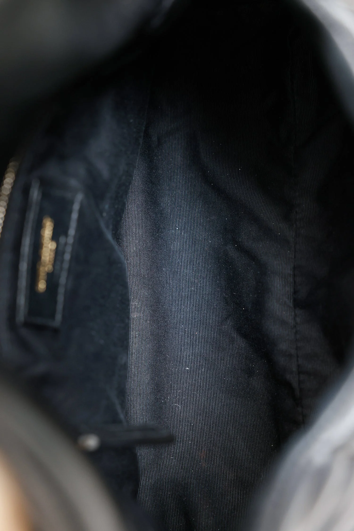 Saint Laurent Black Quilted Leather Small LouLou Puffer Shoulder Bag - Image 7