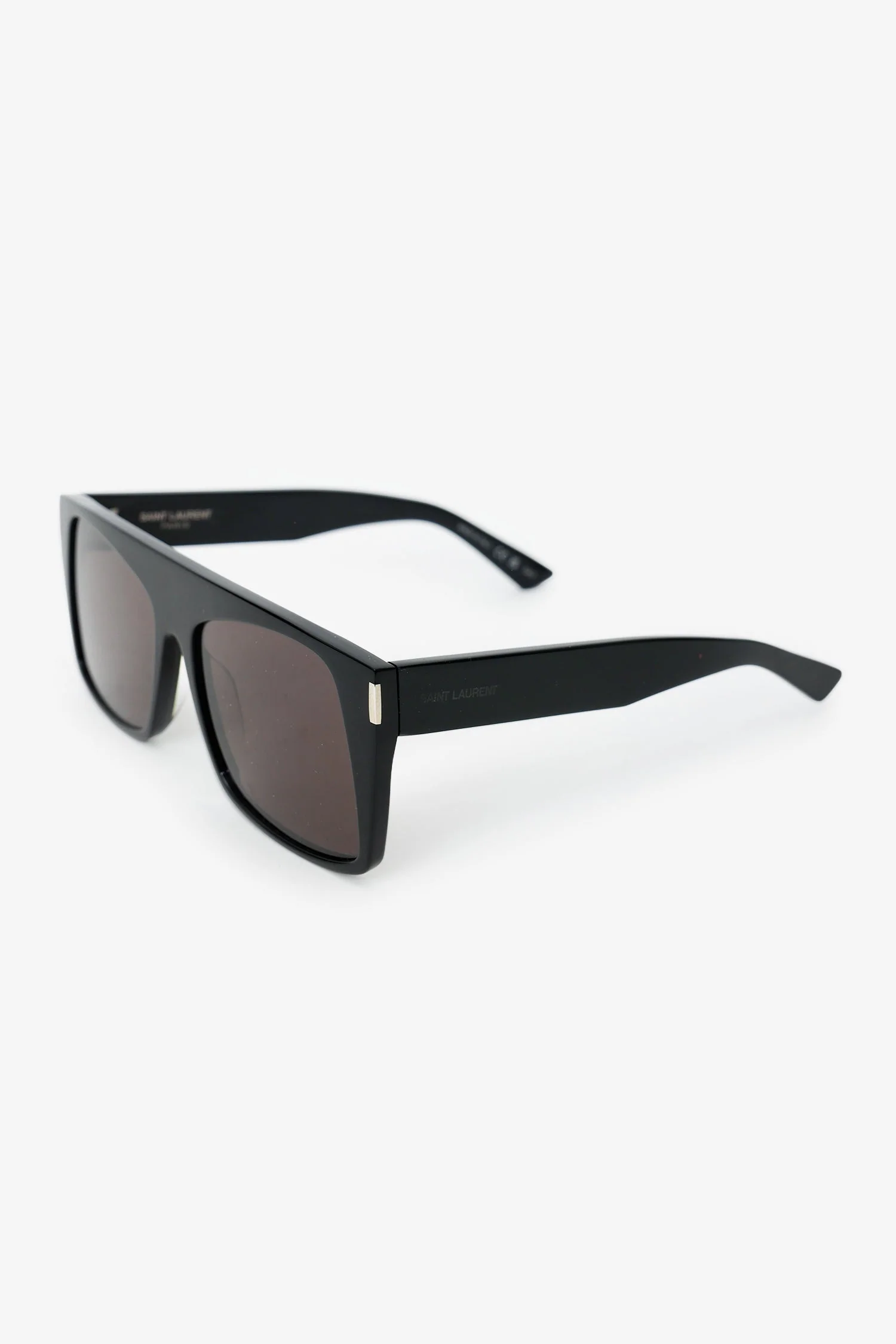 Saint Laurent Black SL 651 'Vitti' Square Frame Sunglasses - Image 2