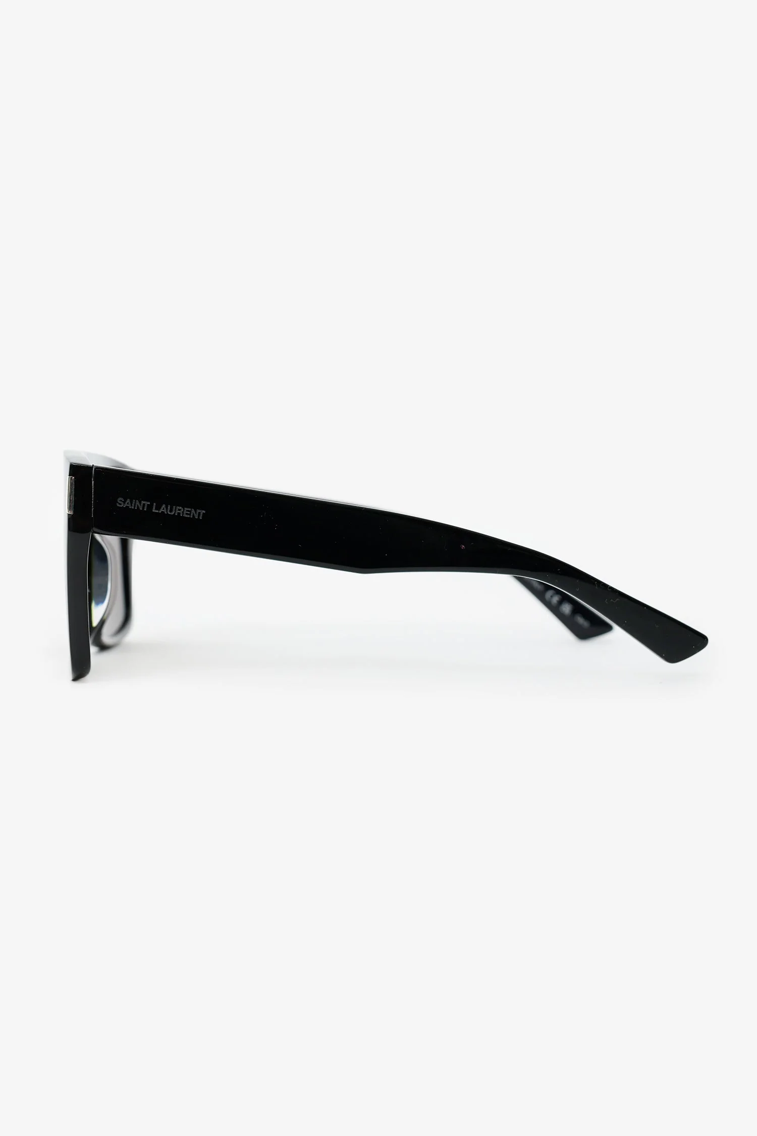 Saint Laurent Black SL 651 'Vitti' Square Frame Sunglasses - Image 3