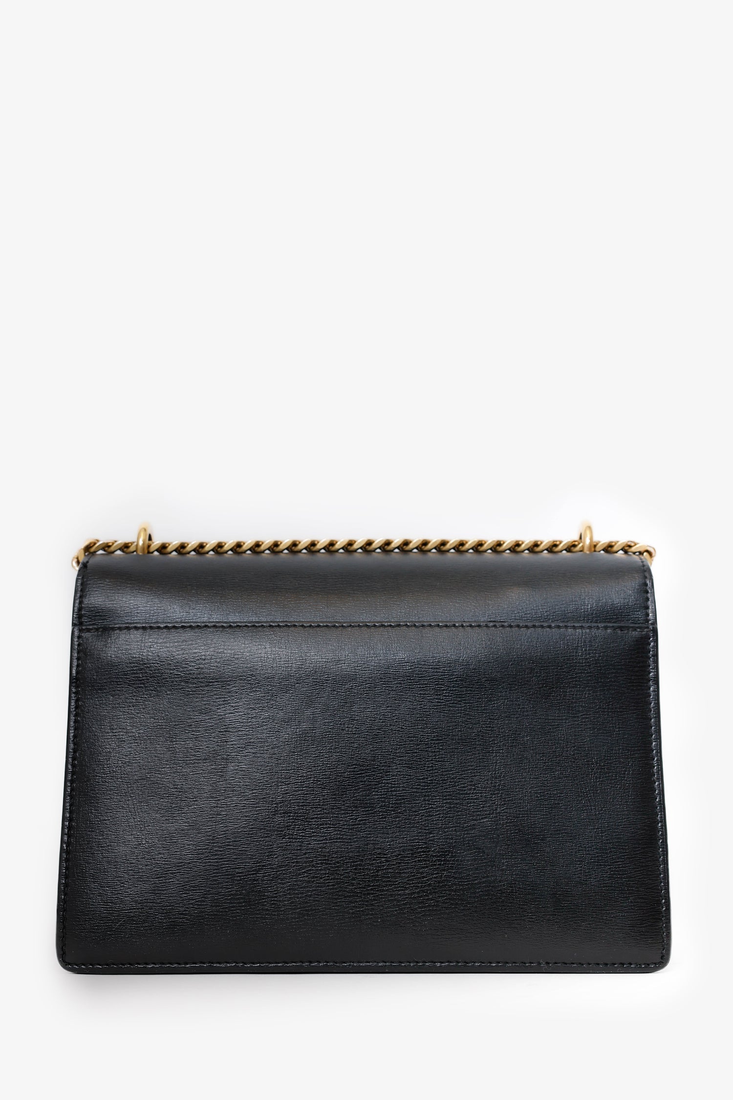 Saint Laurent Black Smooth Leather Medium 'Sunset' Shoulder Bag - Image 2