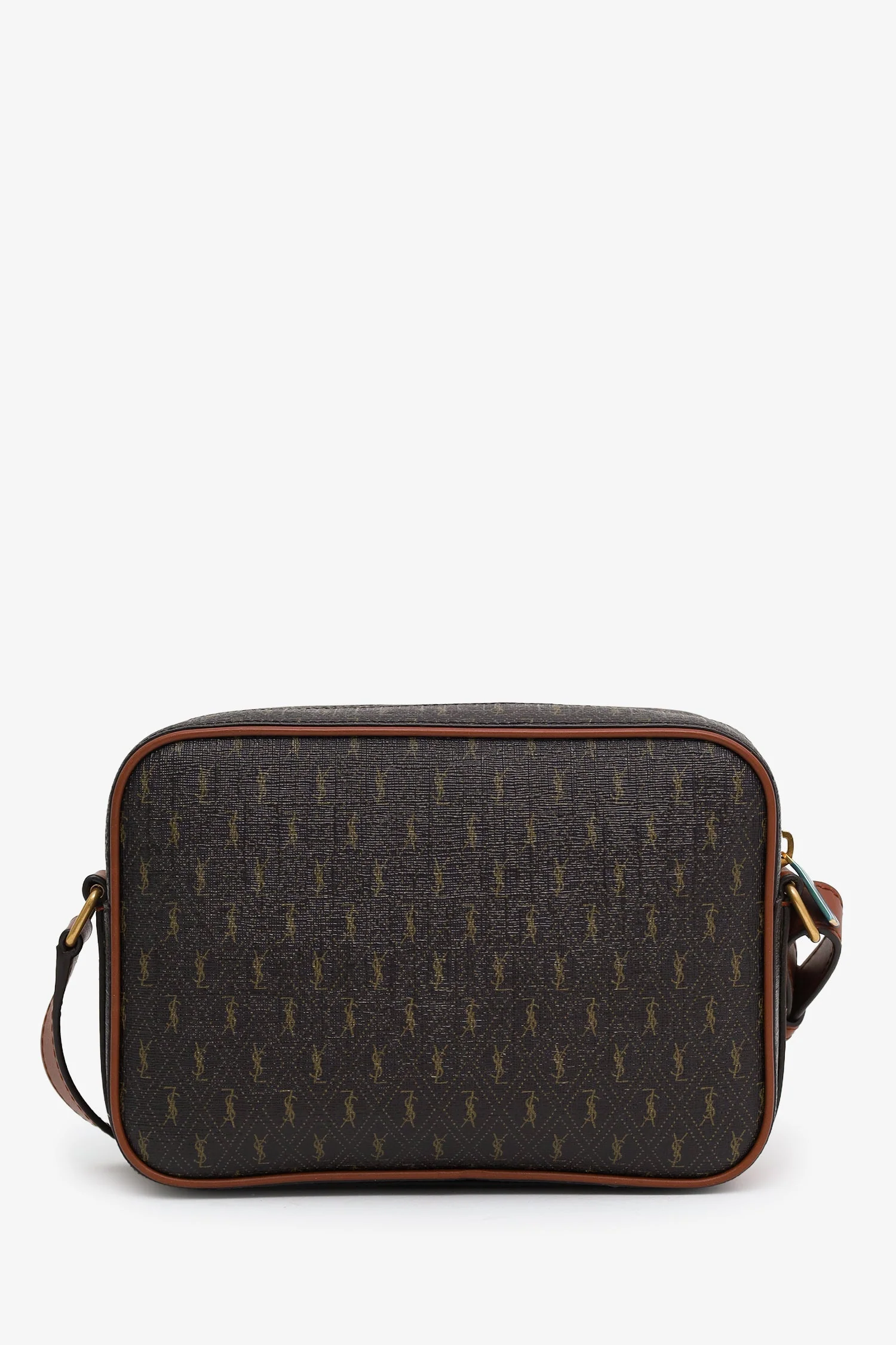 Saint Laurent Brown Le Monogramme Camera Bag - Image 2