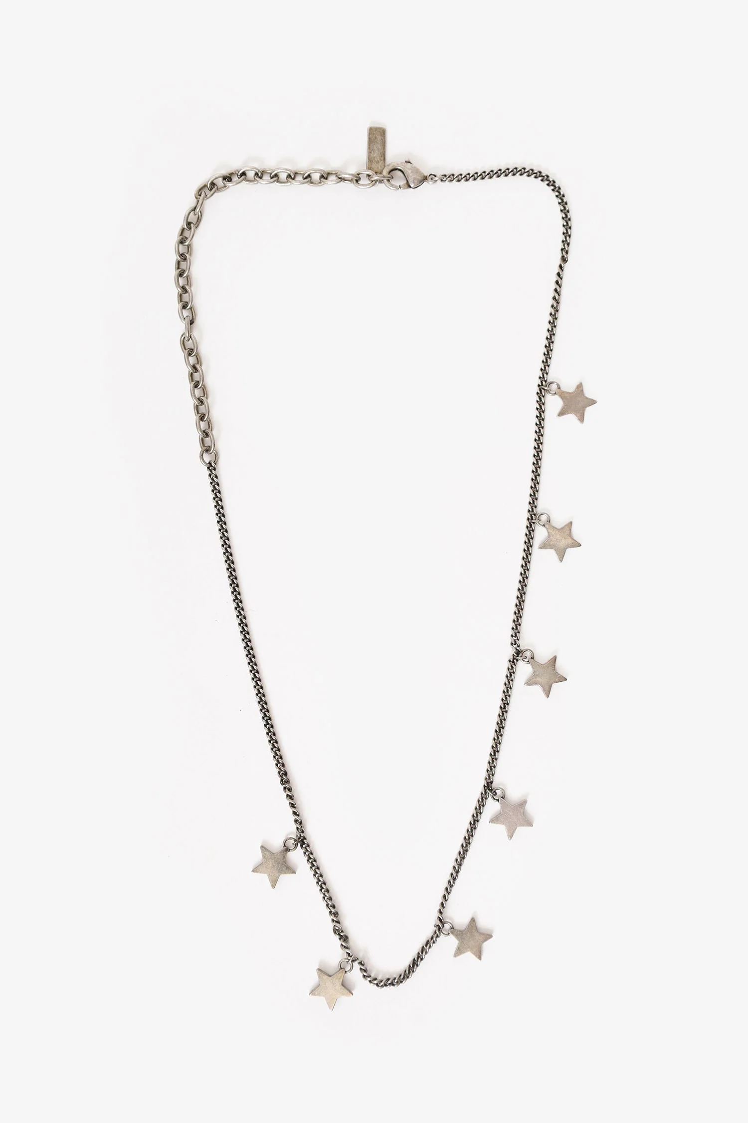 Saint Laurent Crystal Star Collar Necklace - Image 4