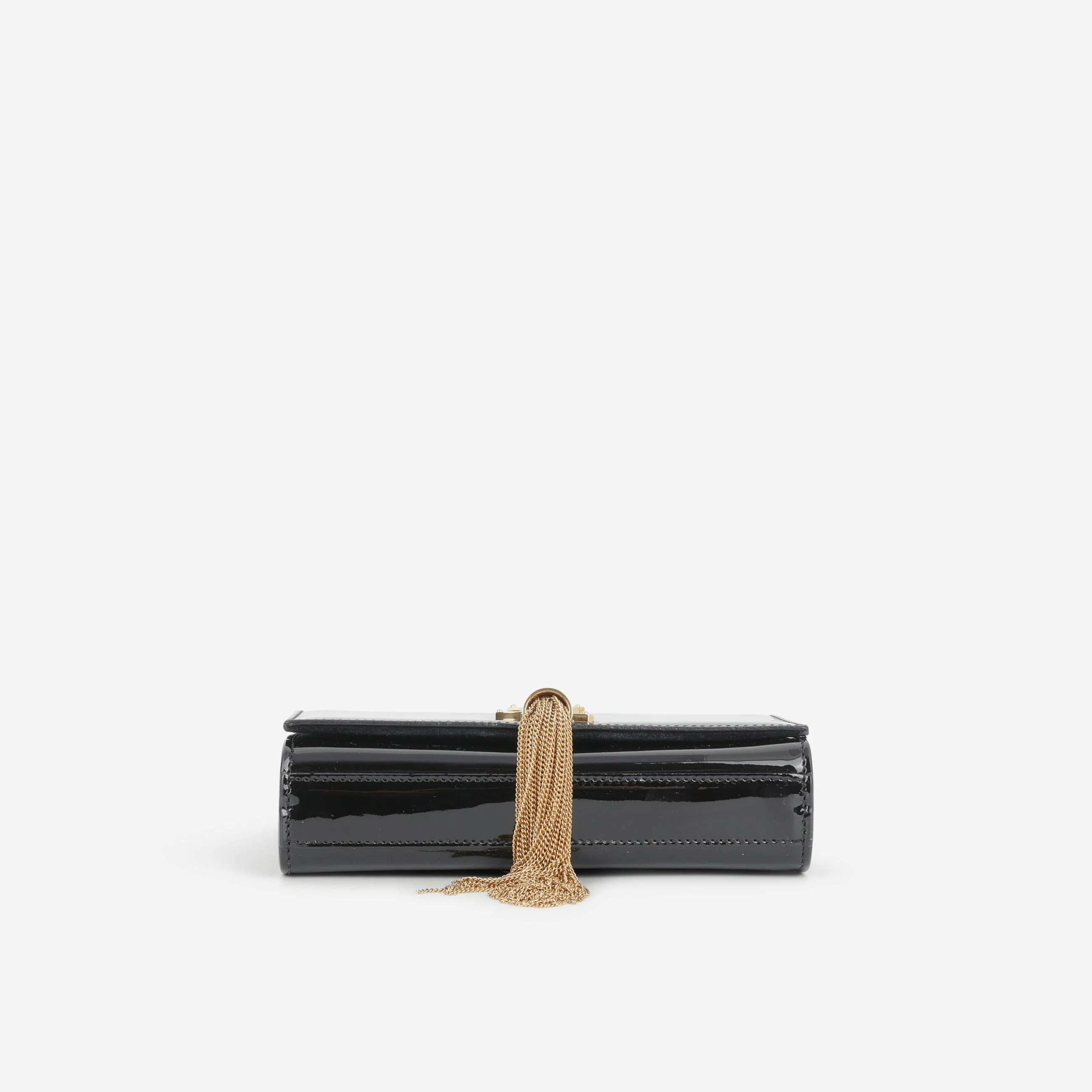Saint Laurent Mini Kate Tassel - Black Patent | Gold Hardware - Image 4