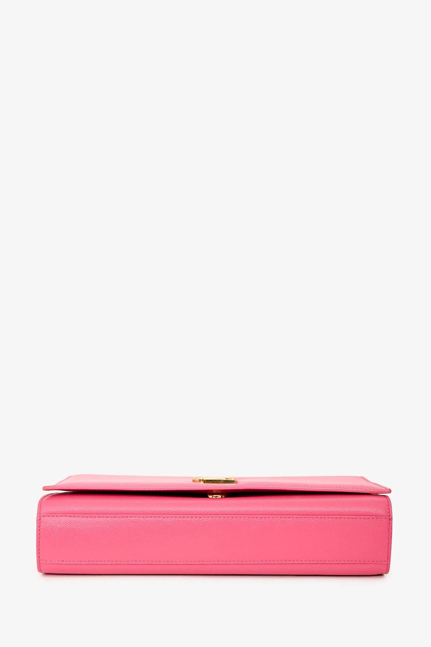 Saint Laurent Pink Leather Monogram Medium Kate Shoulder Bag - Image 5