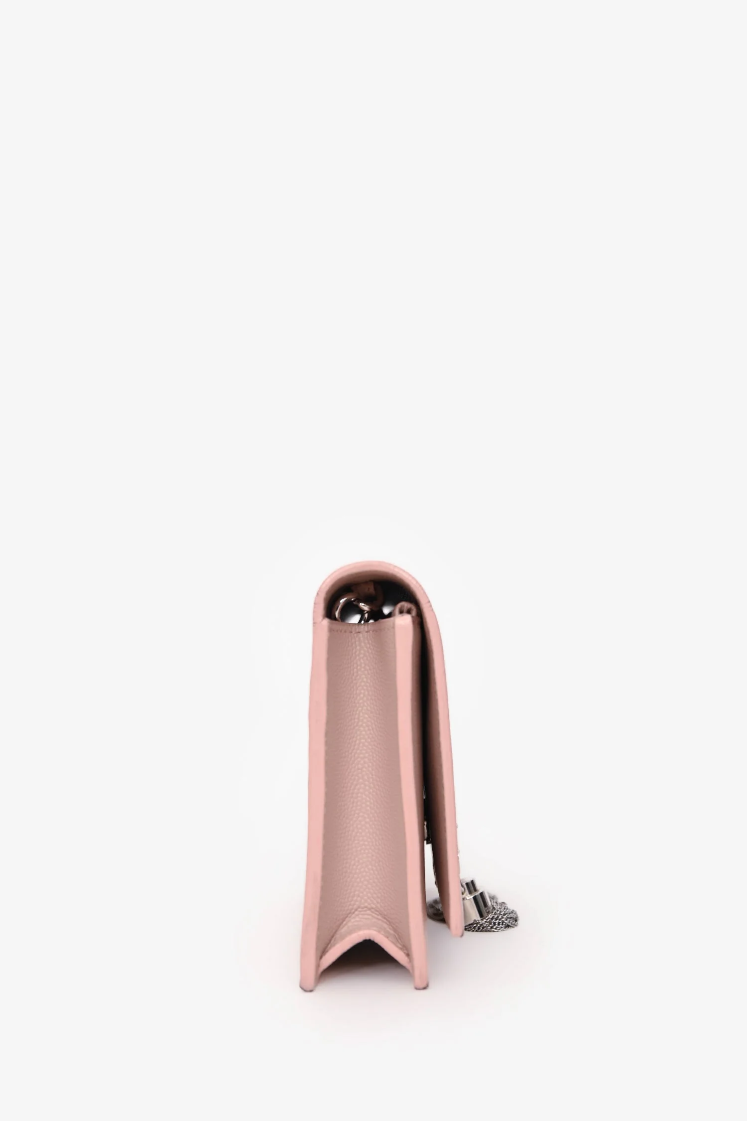 Saint Laurent Pink Small Kate Tassel Crossbody Bag - Image 3