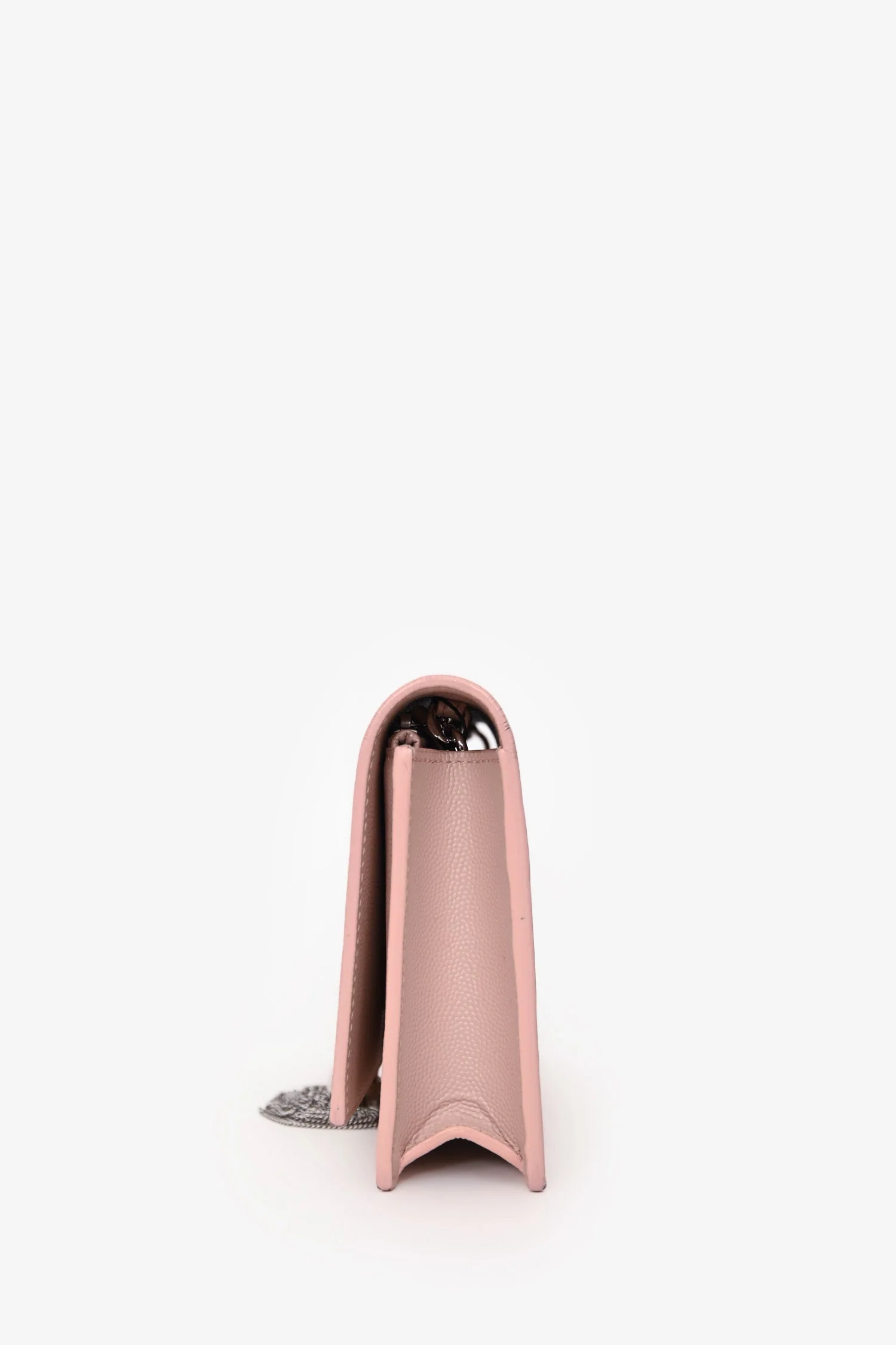 Saint Laurent Pink Small Kate Tassel Crossbody Bag - Image 4