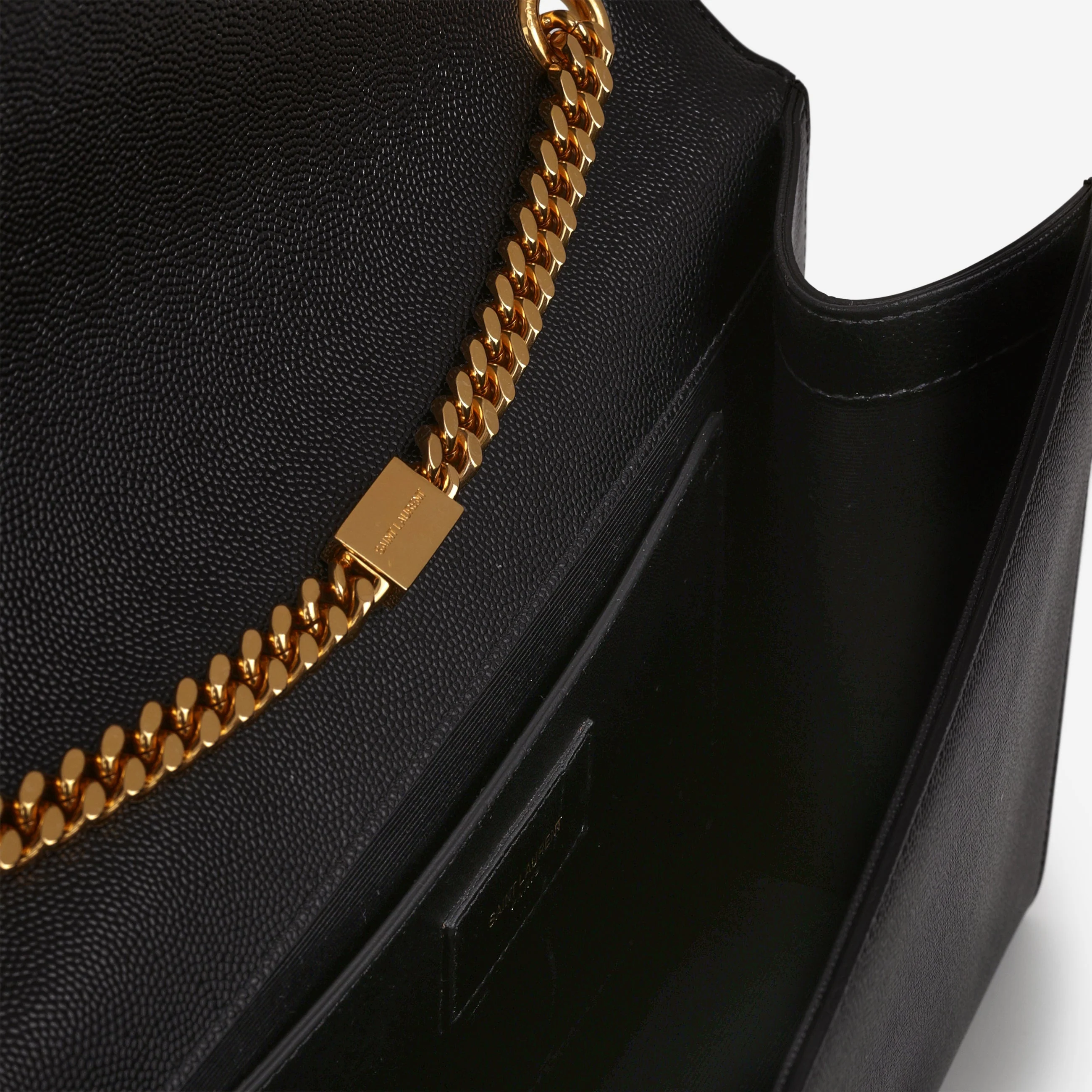 Saint Laurent Large Kate - Black Grained Calfskin | Gold Hardware - Image 5