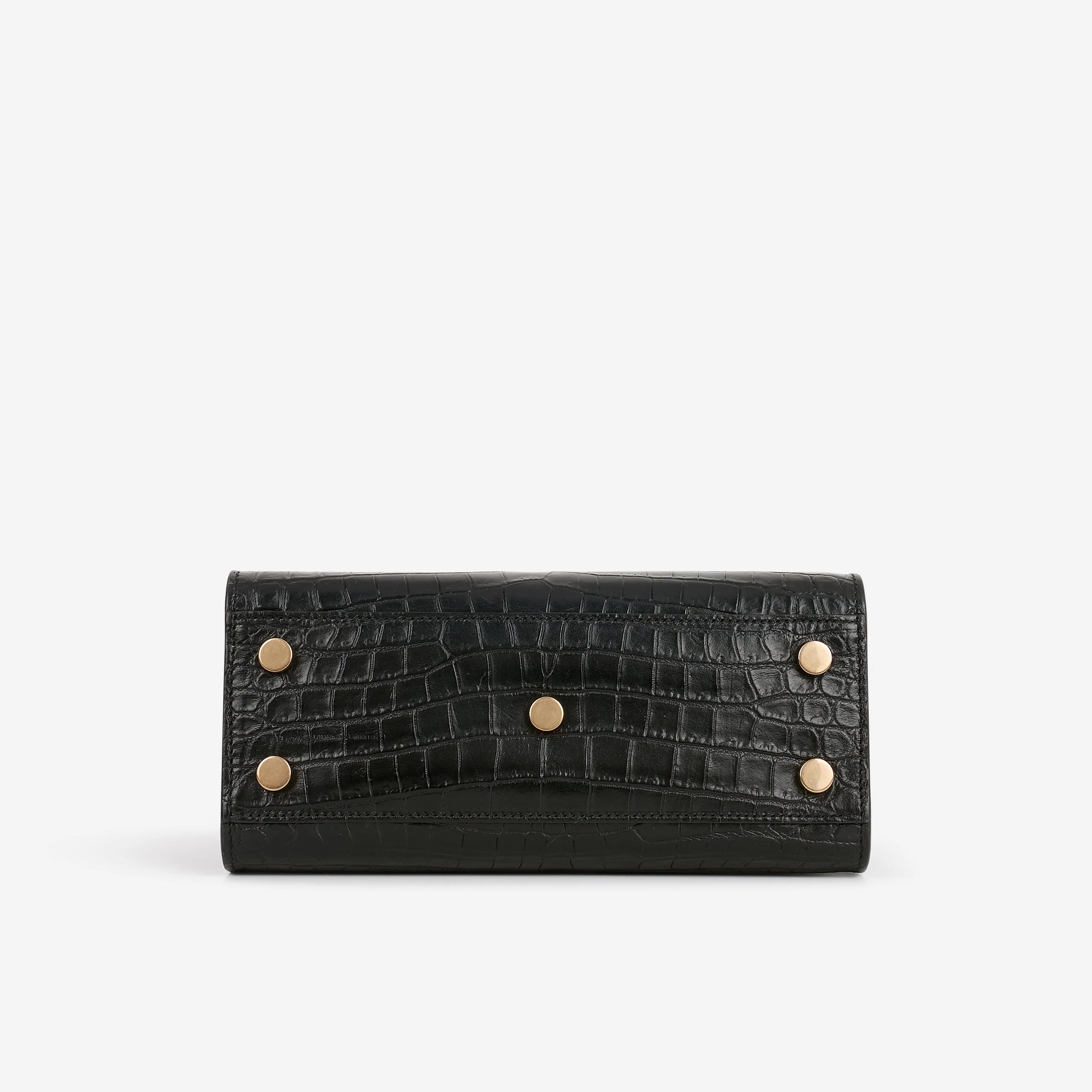 Saint Laurent Nano Sac De Jour - Black Croc Embossed | Gold Hardware - Image 5