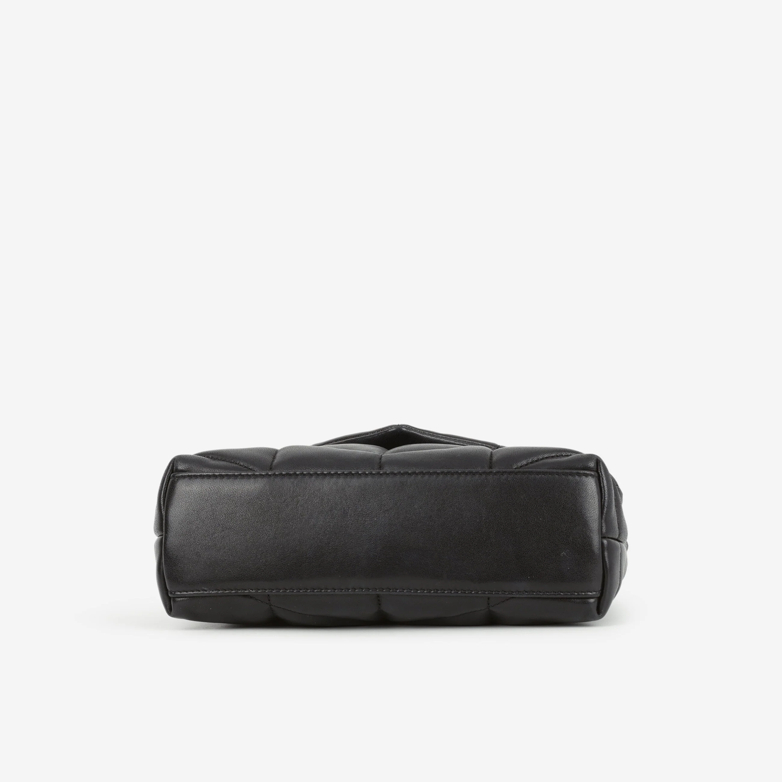 Saint Laurent Toy Lou Puffer - Black Lambskin | Gold Hardware - Image 4