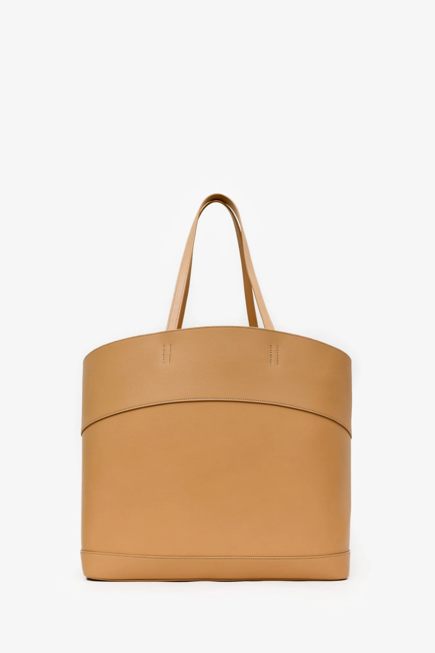 Salvatore Ferragamo Beige Medium 'Charming' Leather Tote Bag - Image 2