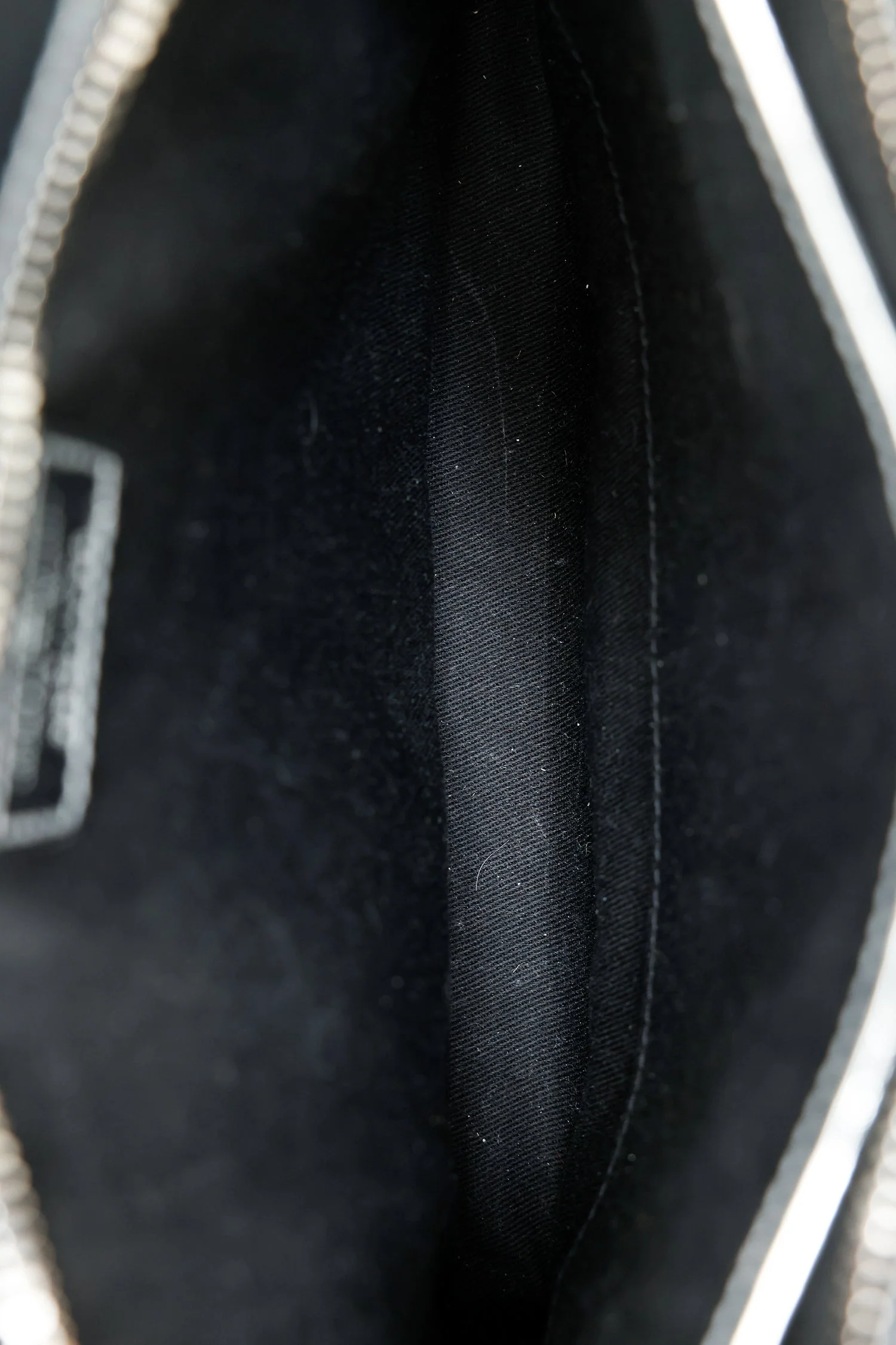 Salvatore Ferragamo Silver Metallic Leather Gancini Clutch - Image 6