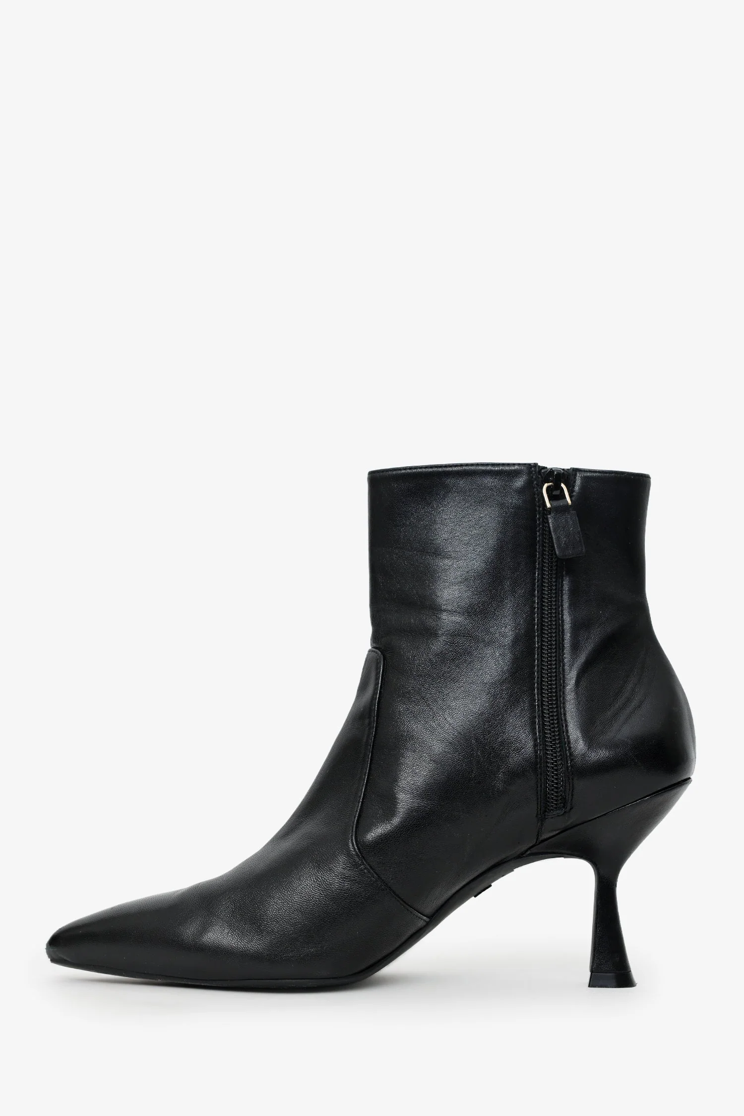 Stuart Weitzman Black Leather Ankle Boots Size 11 - Image 4