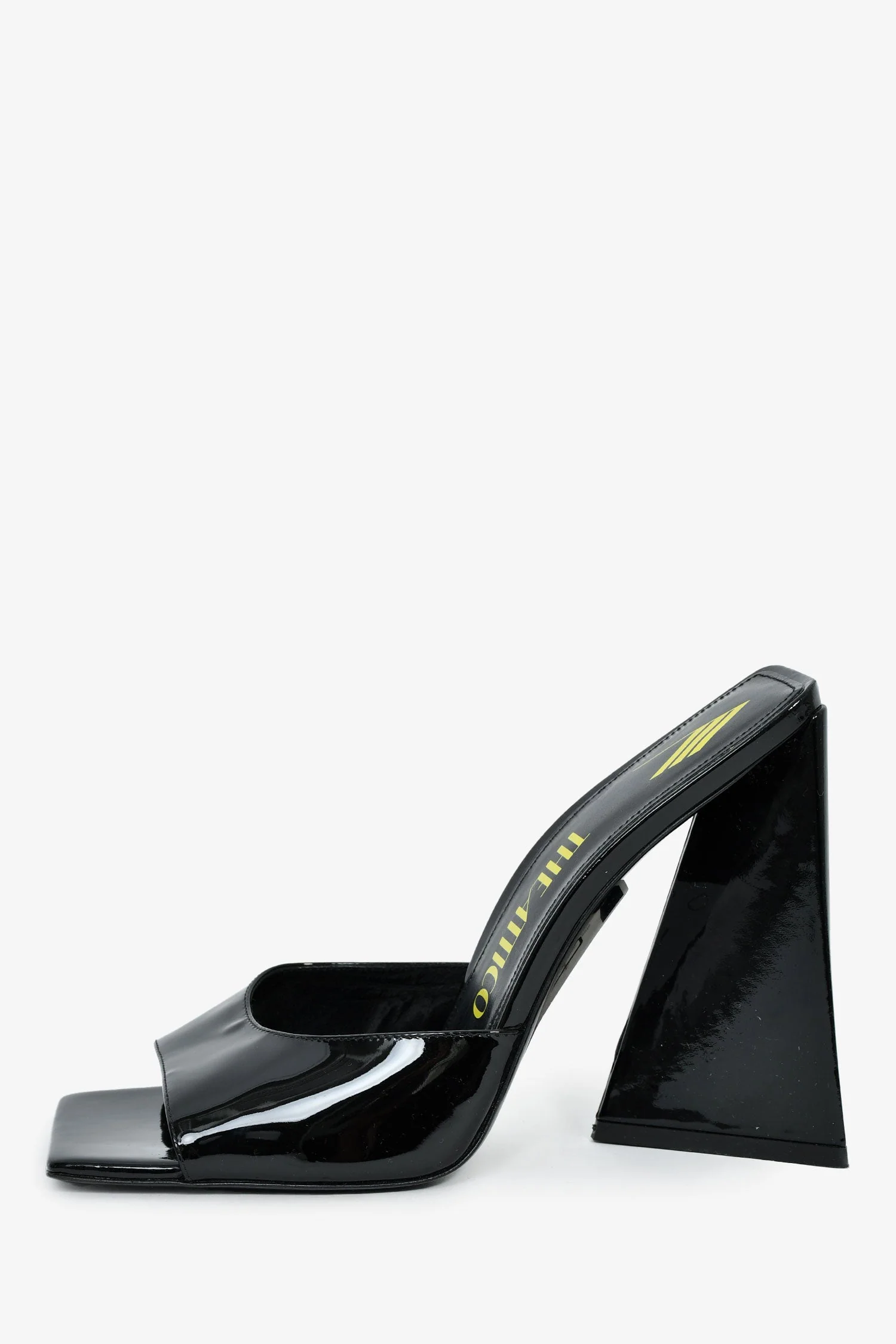 The Attico Black Patent 'Devon' Heels Size 39 - Image 4