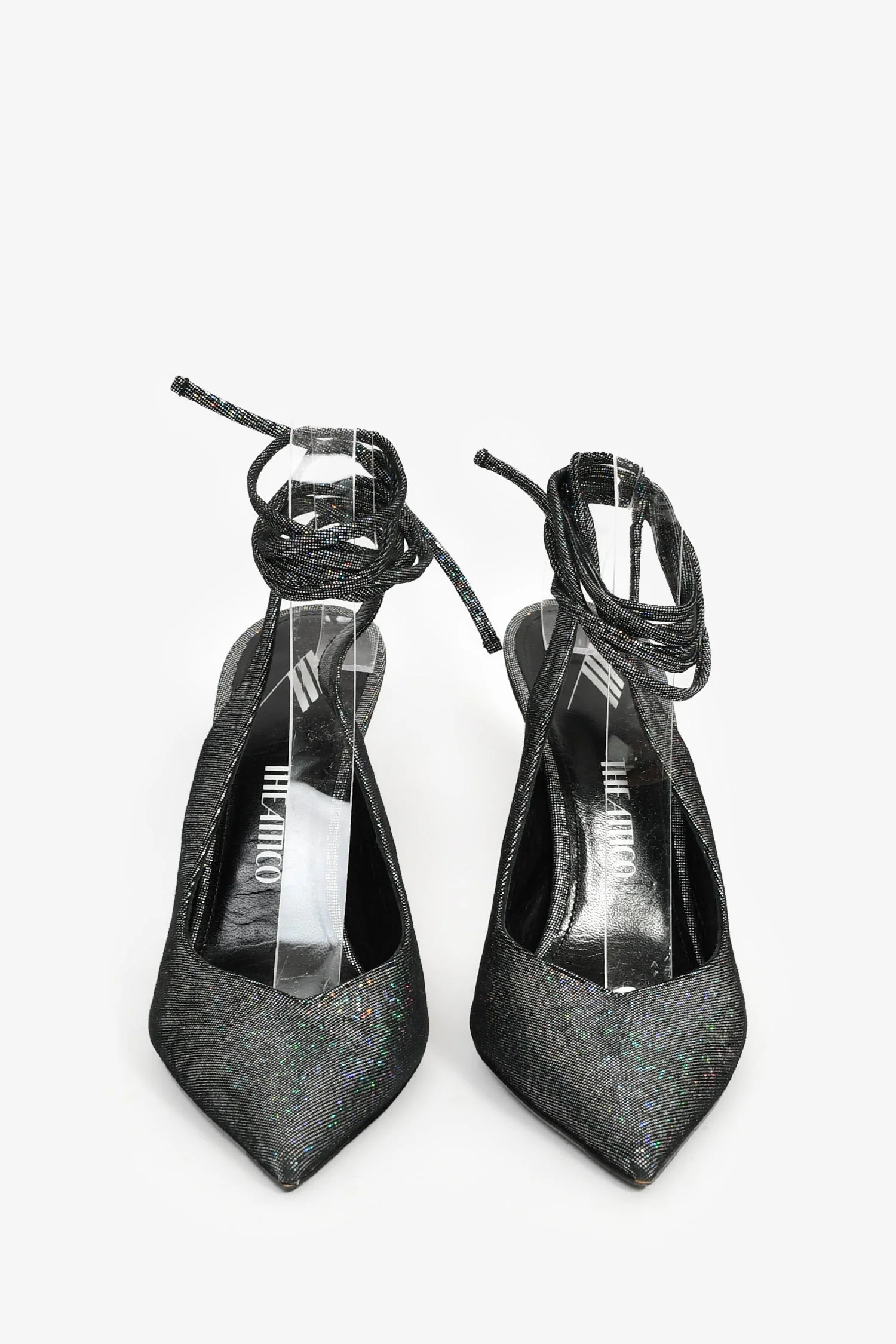 The Attico Multicolour Metallic Venus Heels Size 38 - Image 3