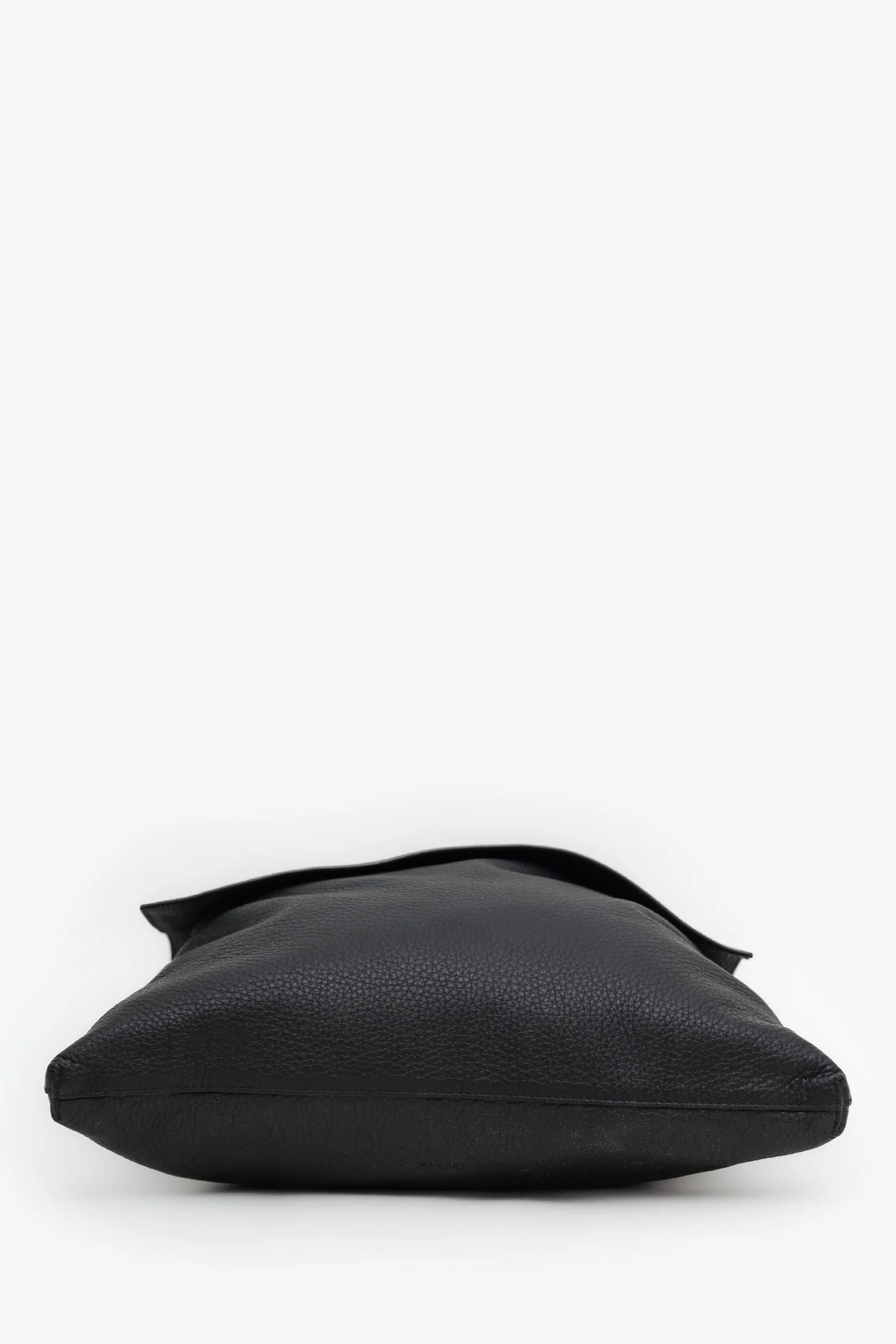 The Row Black Grained Leather Nan Shoulder Bag - Image 5