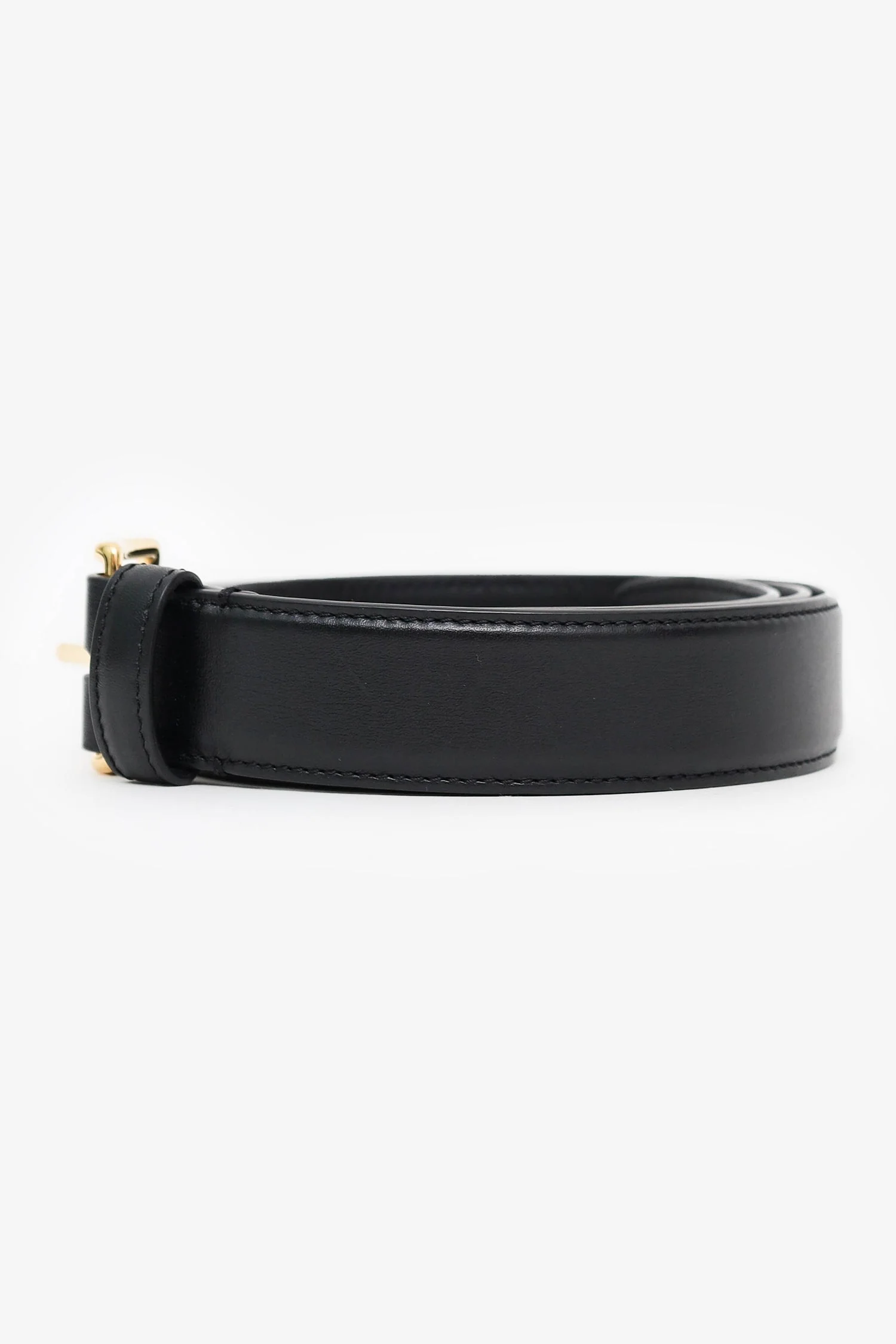 The Row Black Leather Belt - Image 2